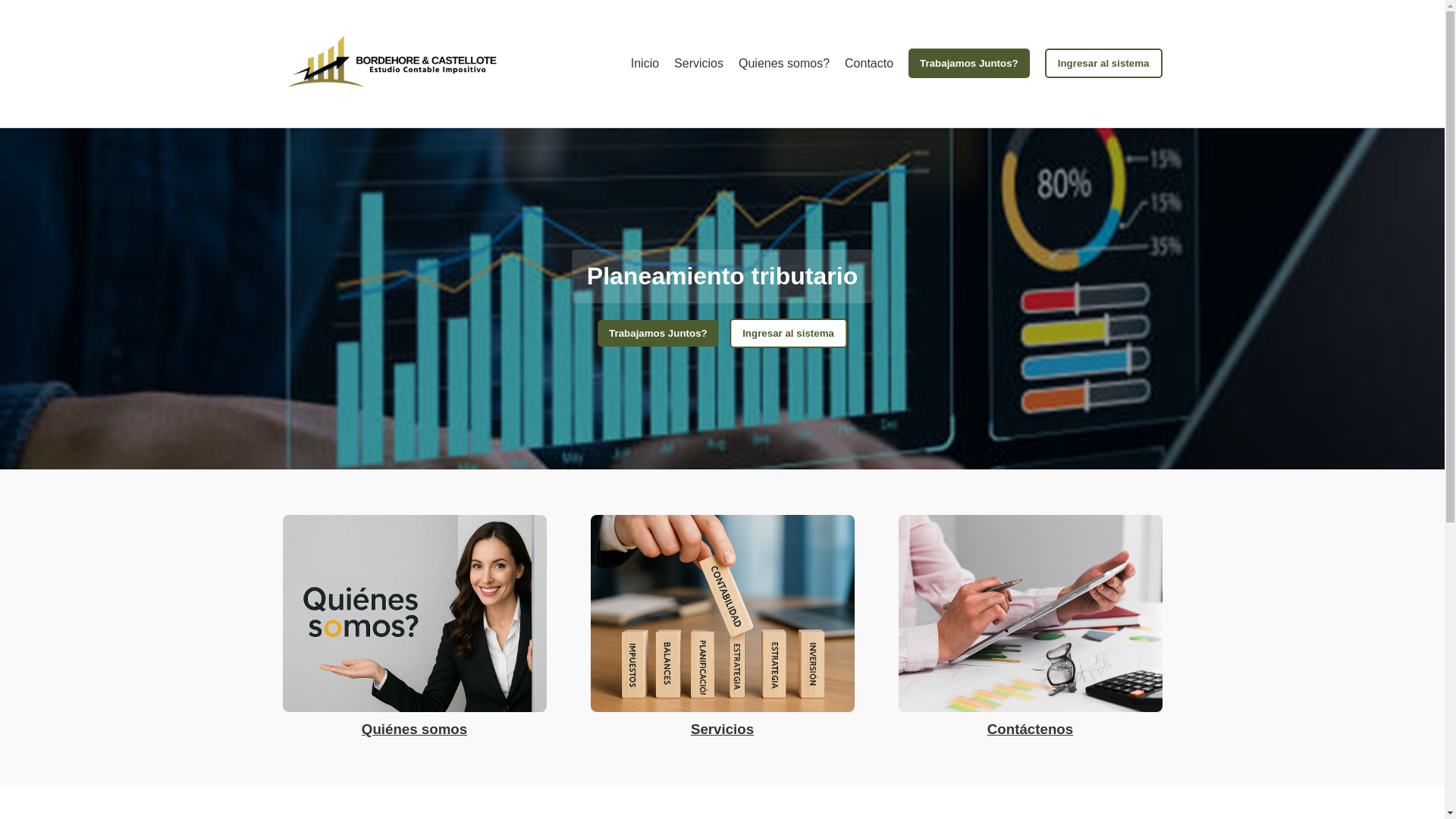 website screenshot of https://serviciosaasociados.com.ar/