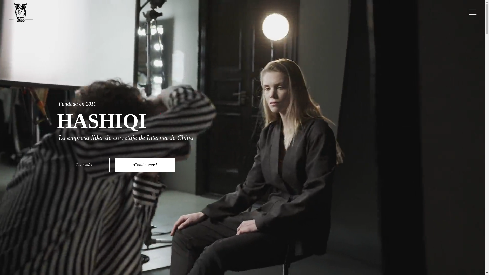 website screenshot of https://hashiqi.media/