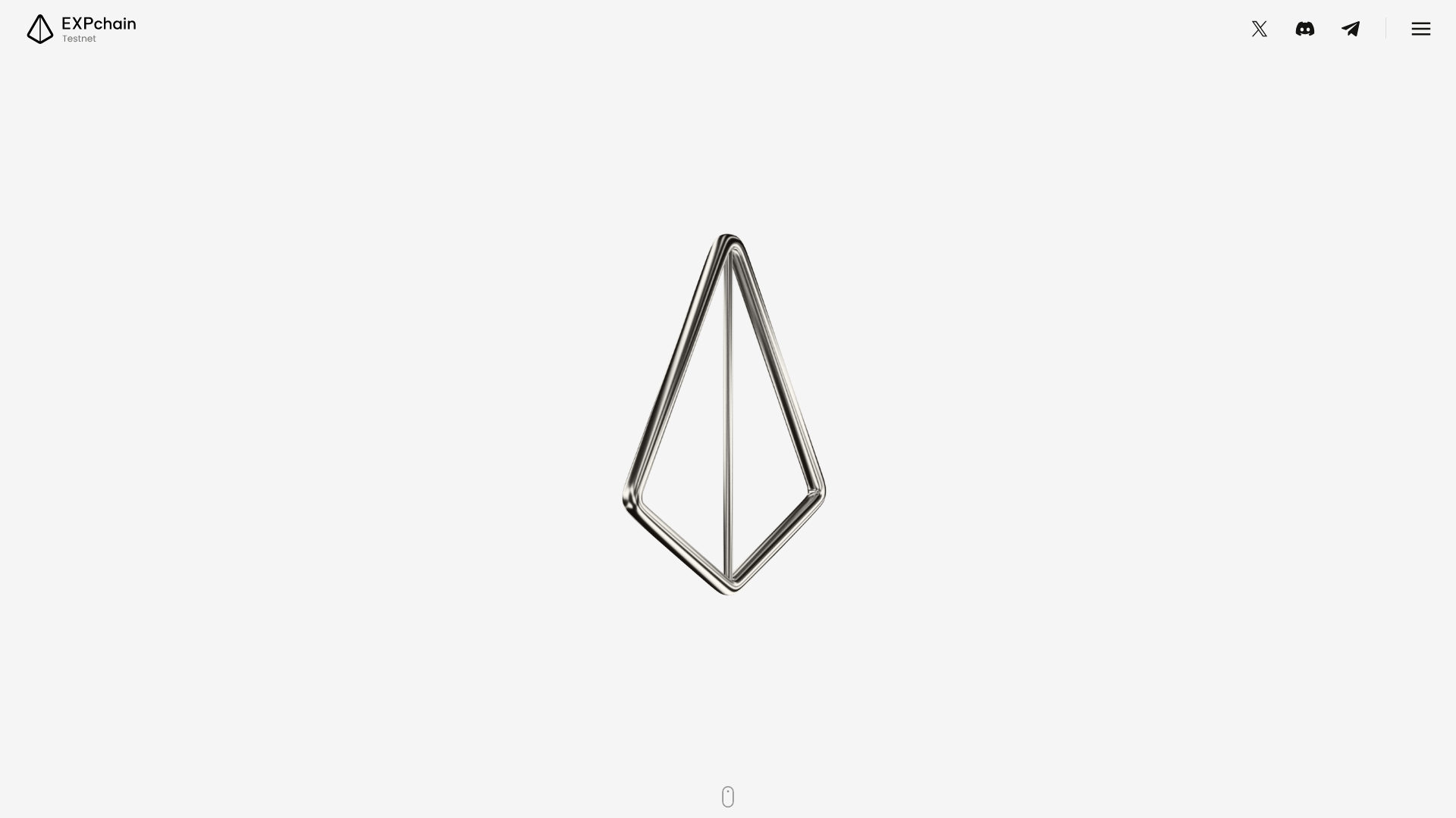 website screenshot of https://expchain-web-home.pages.dev/