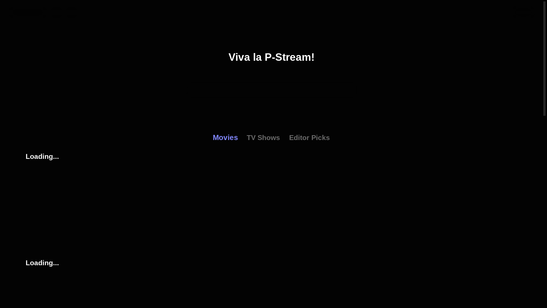 website screenshot of https://mystreamsite.pages.dev/