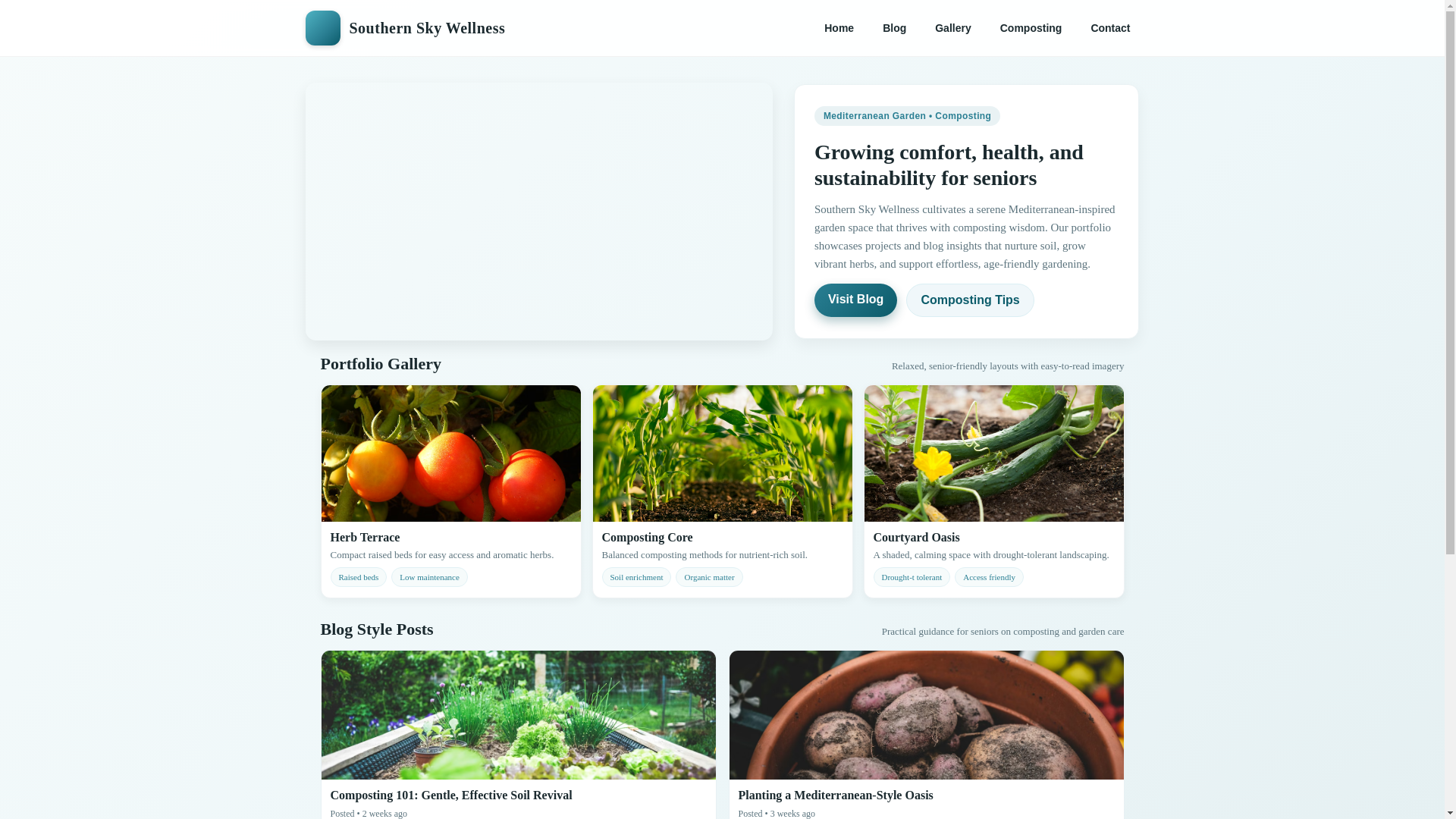 website screenshot of https://itssouthernskyupdate.com/