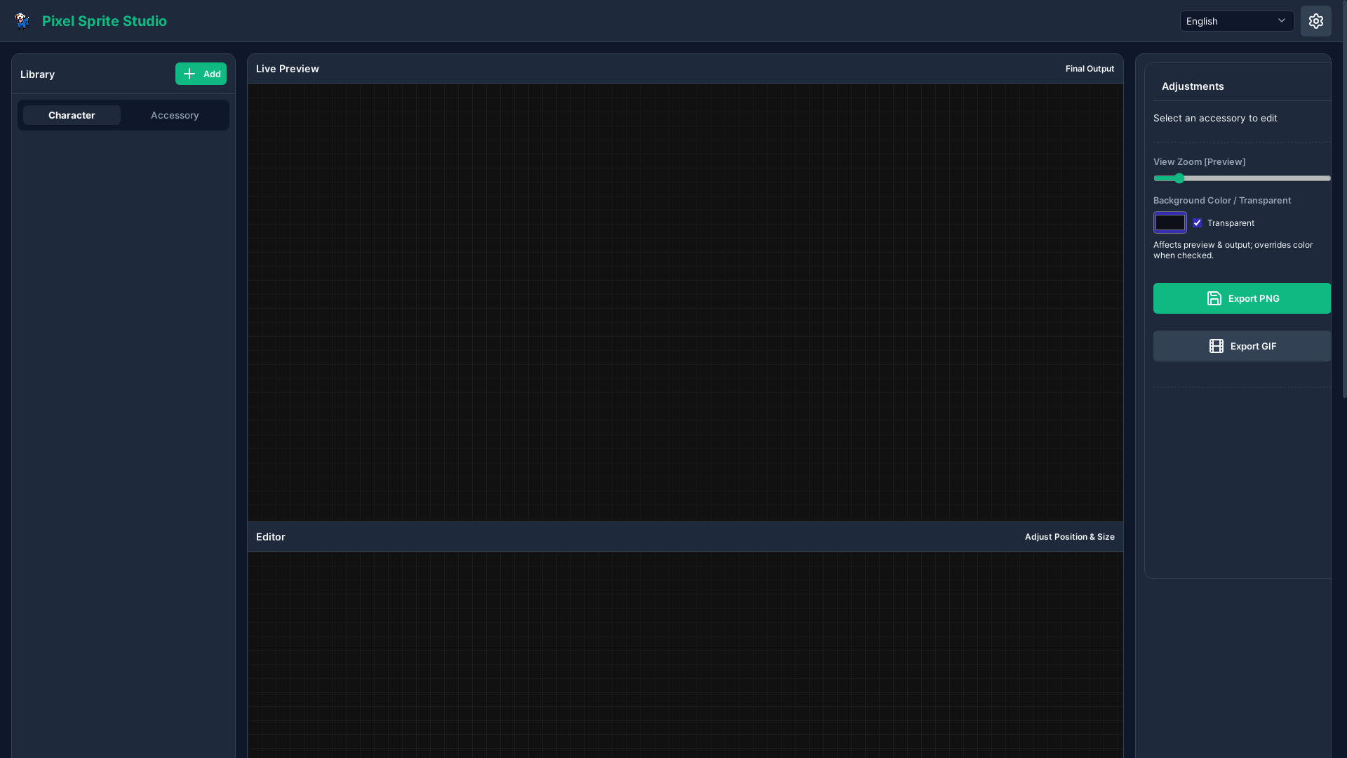 website screenshot of https://spritesheettogif.pages.dev/