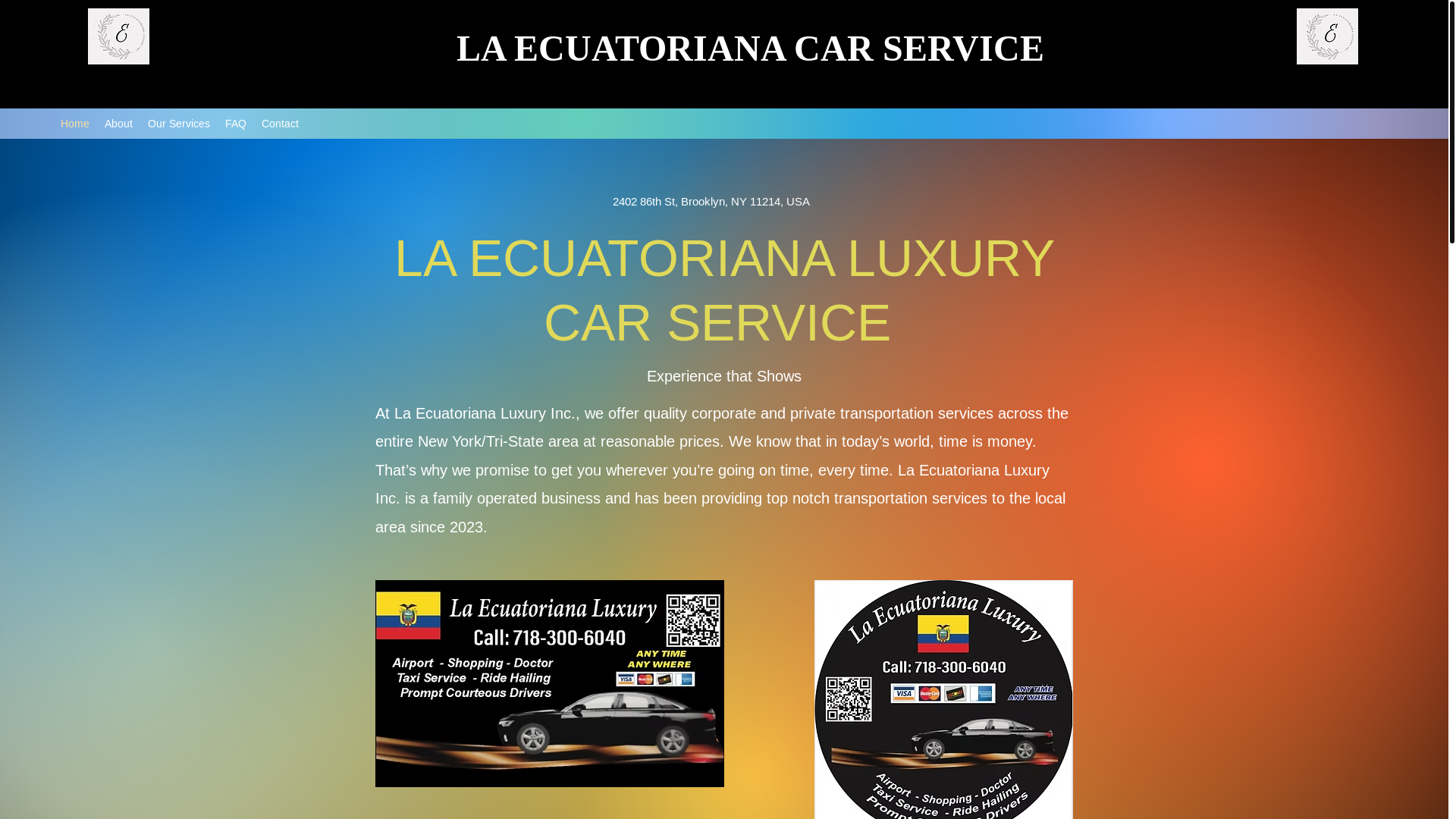 website screenshot of https://laecuatorianalux.net/