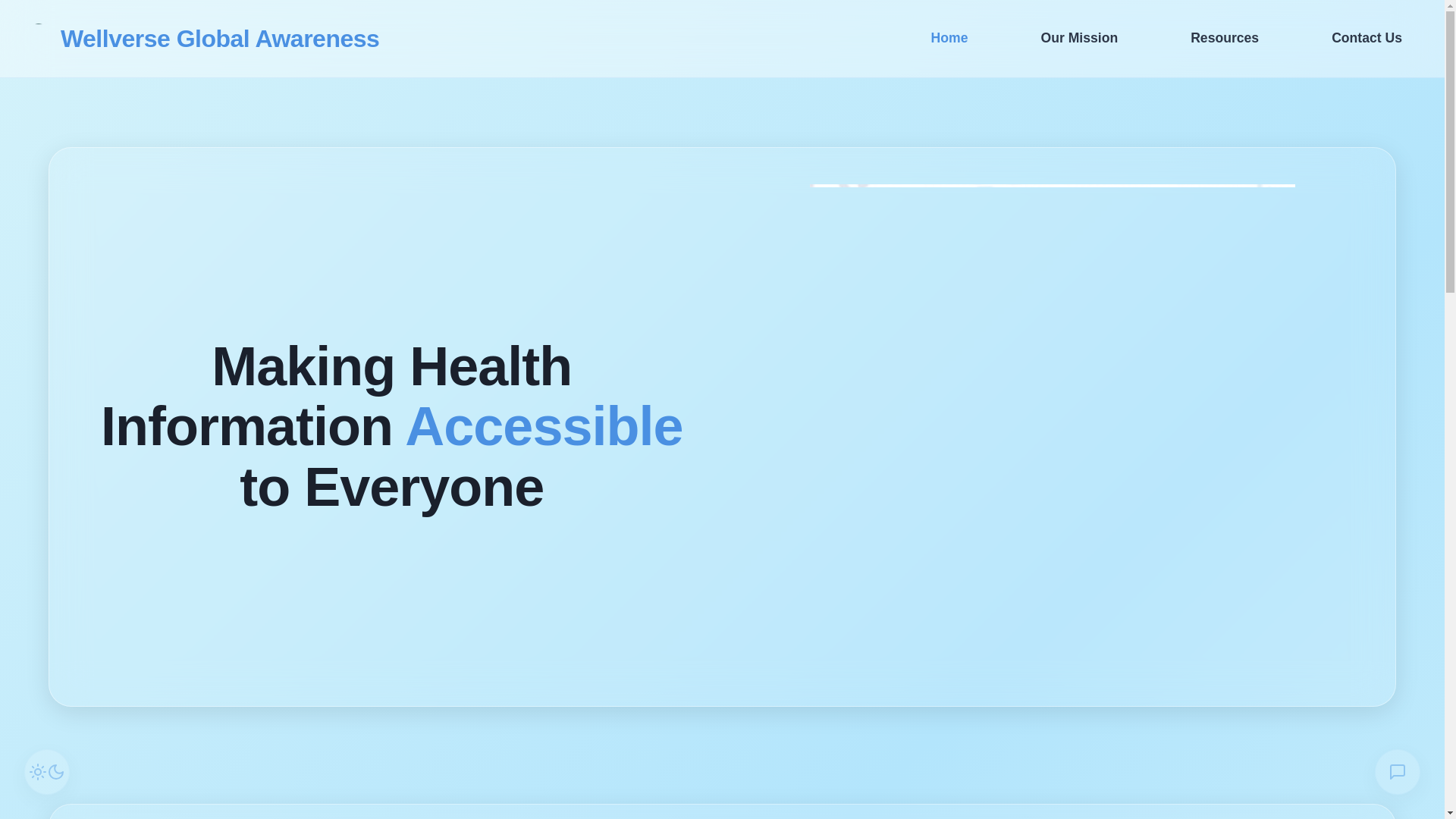 website screenshot of https://wellverseglobalawareness-desktop.pages.dev/