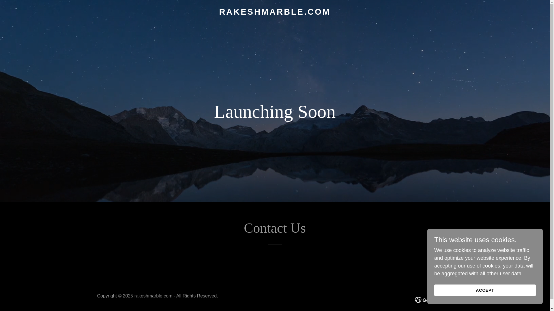 website screenshot of https://rakeshmarble.com/