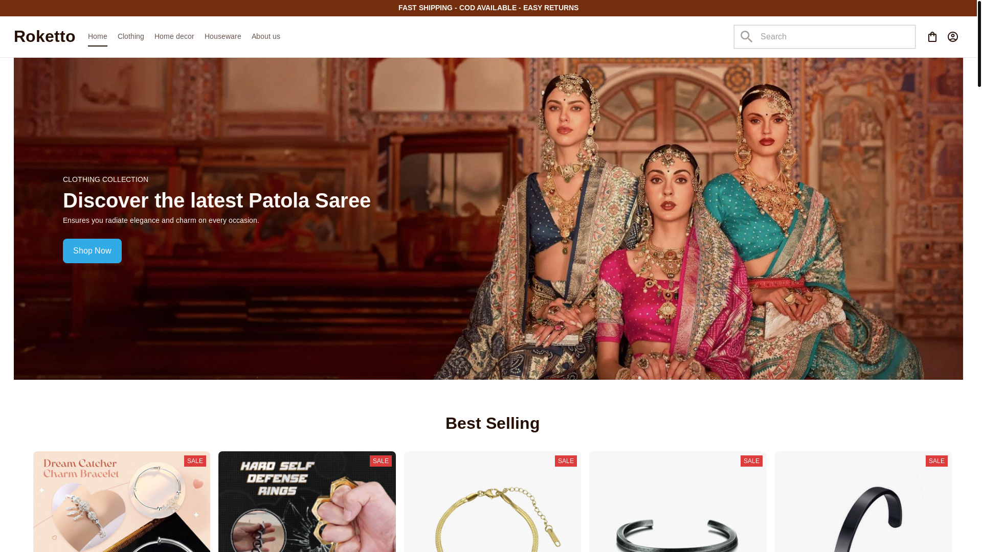 website screenshot of https://jproketto.com/