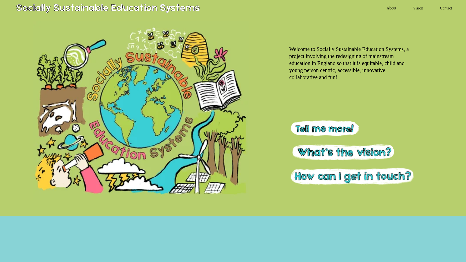 website screenshot of https://sociallysustainableeducationsystems.co.uk/