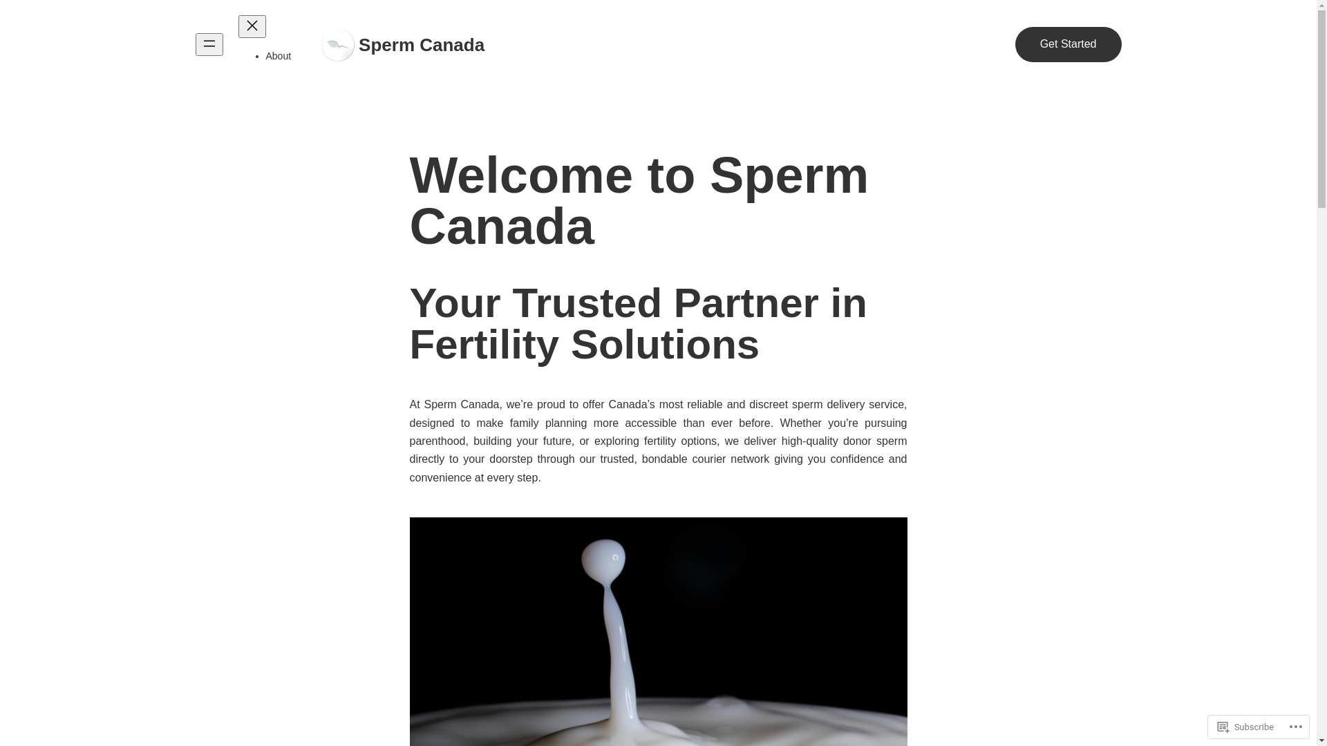 website screenshot of https://spermcanada.com/