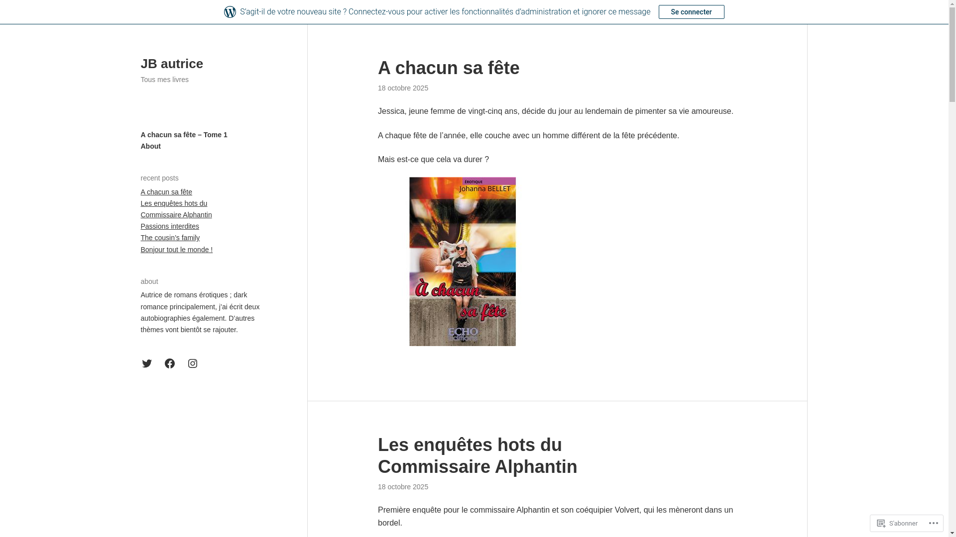 website screenshot of https://belletjohannahotmail.blog/
