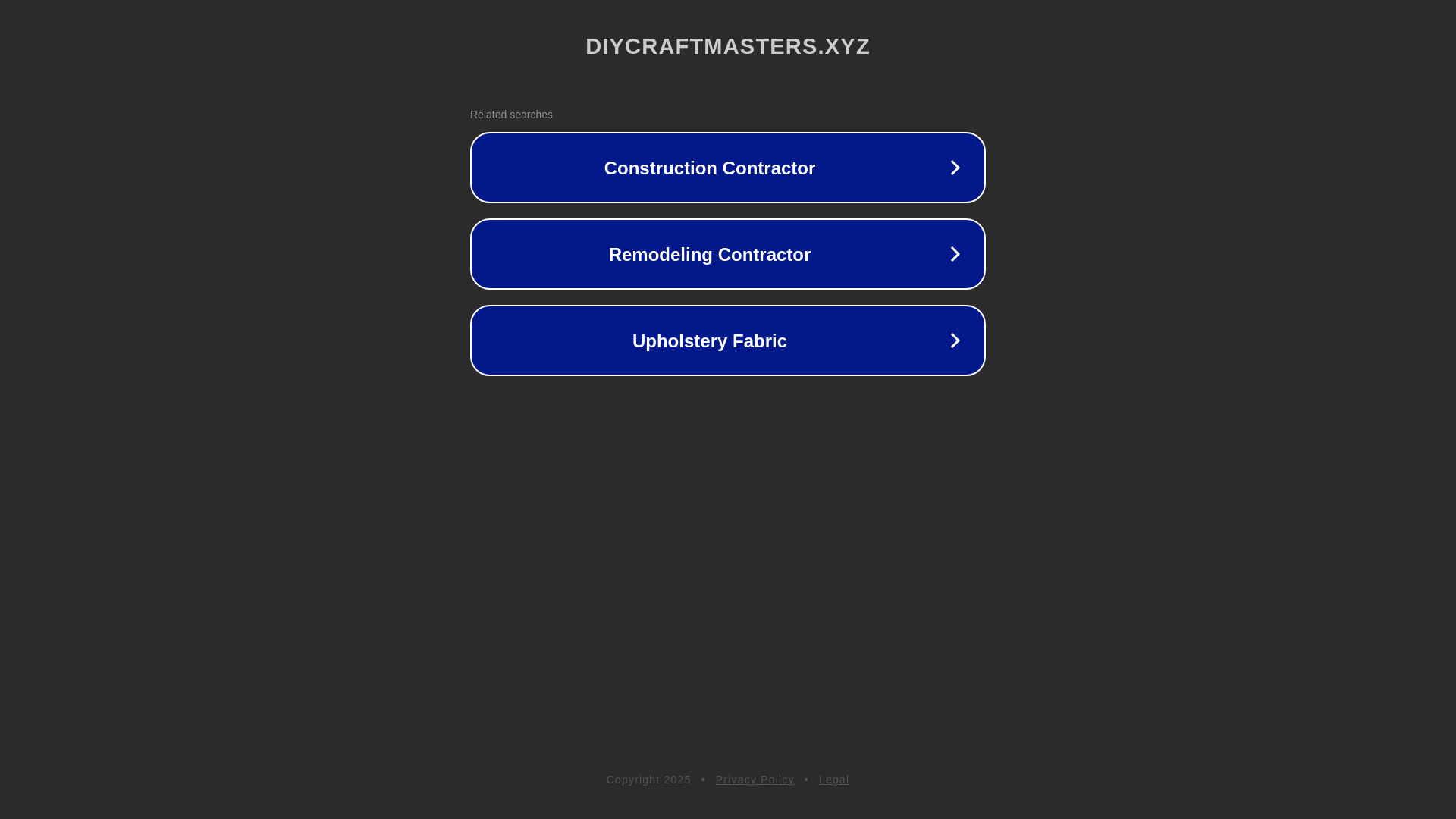 website screenshot of https://diycraftmasters.xyz/