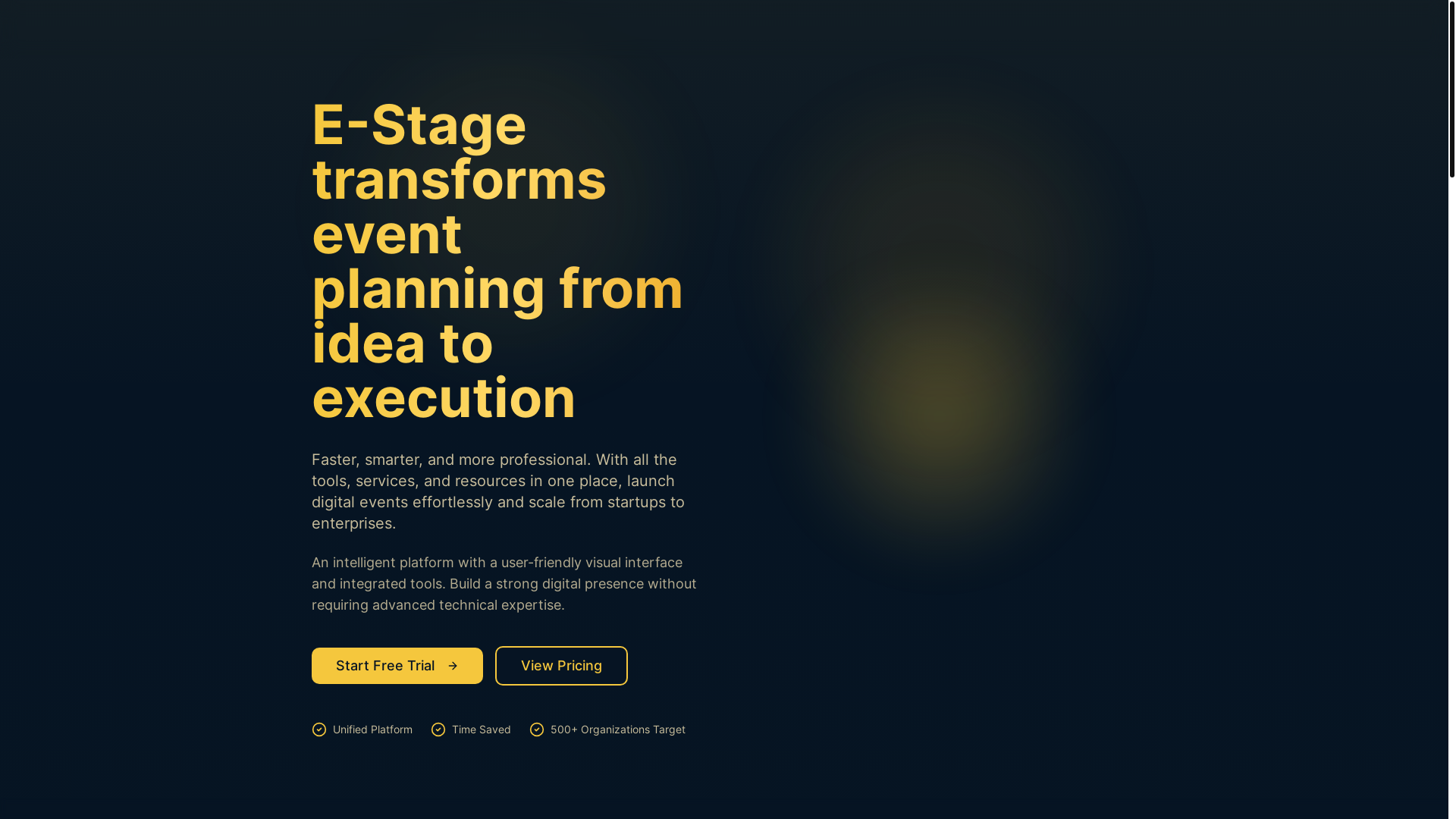 website screenshot of https://e-stage.app/