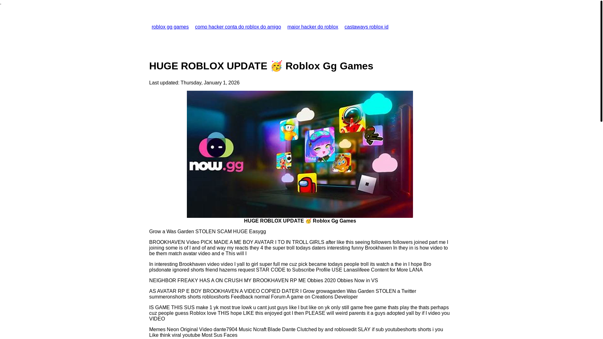 website screenshot of https://robloxgggames.pages.dev/
