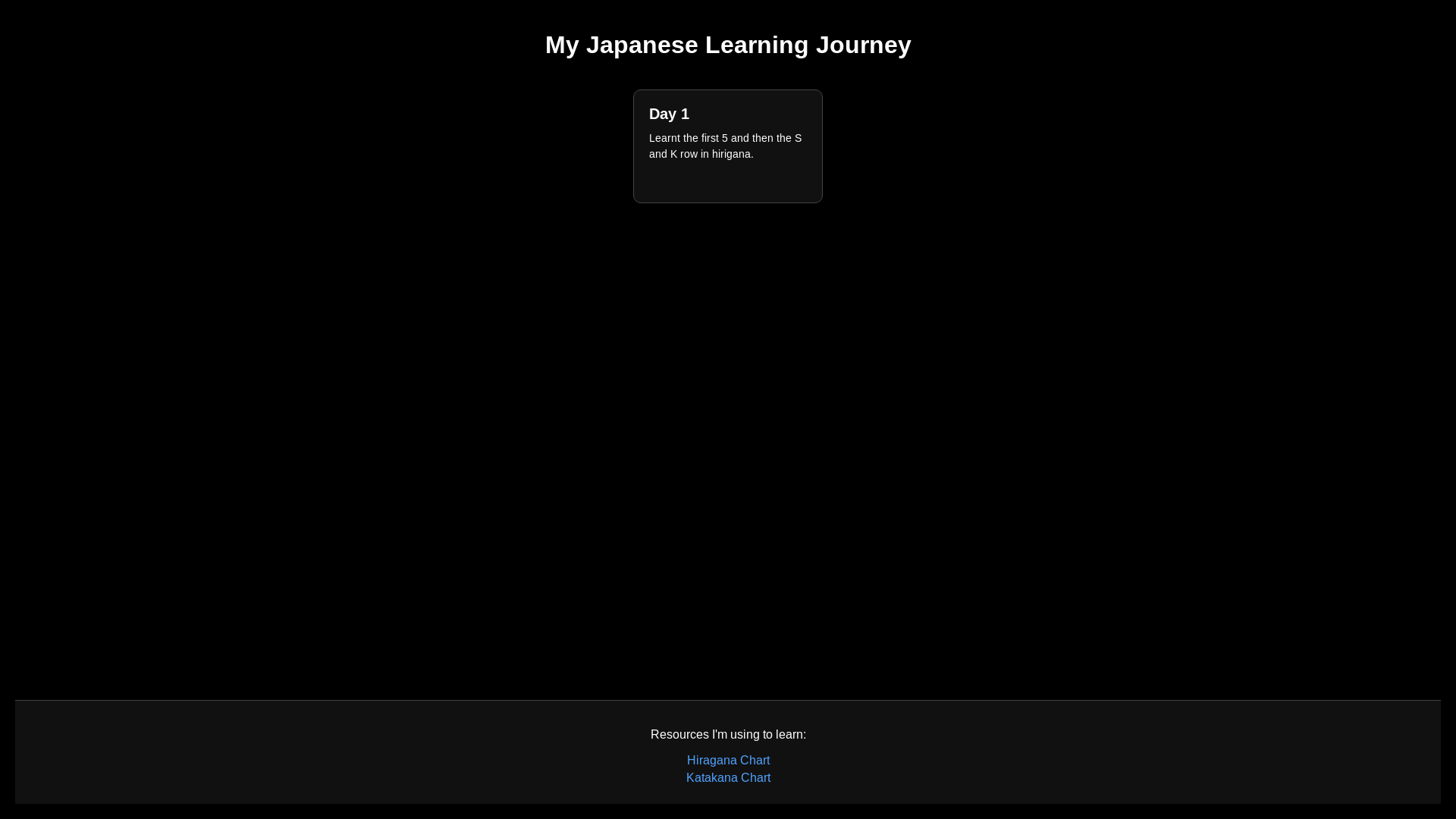 website screenshot of https://japanese-forever.pages.dev/