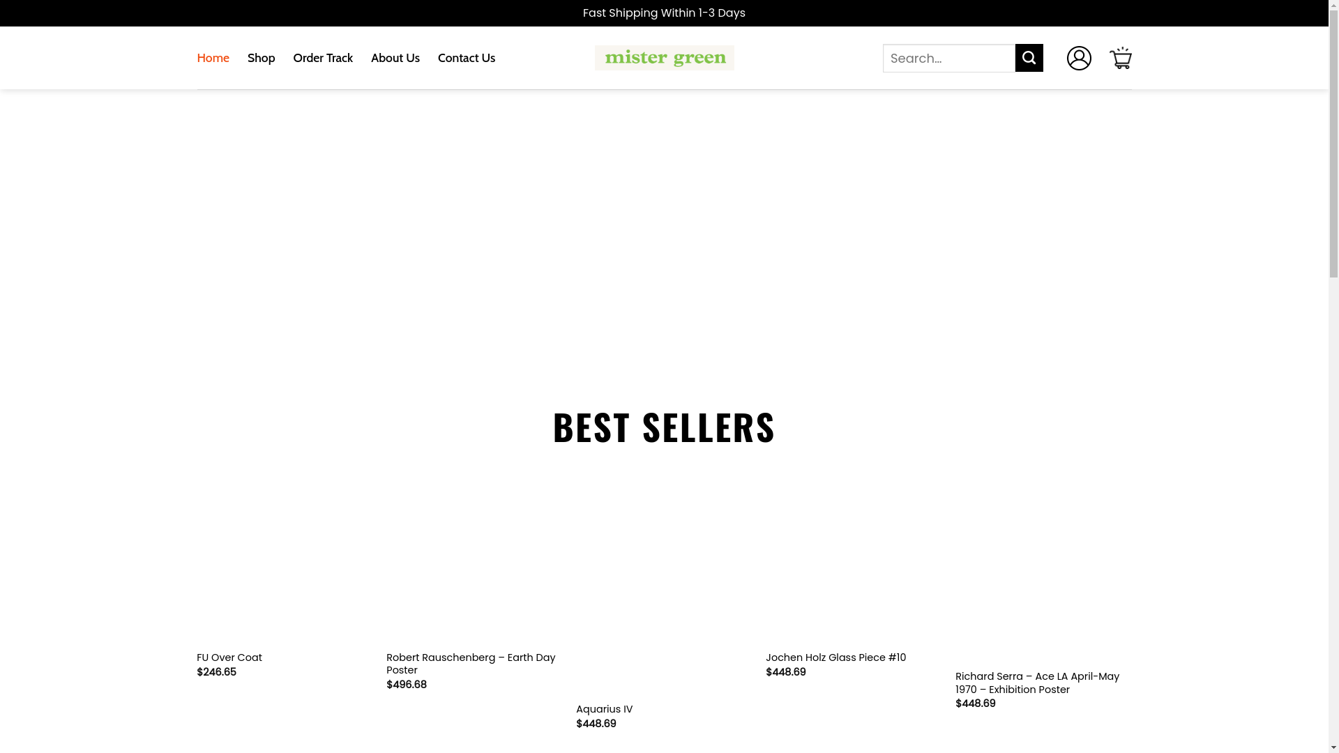 website screenshot of https://elitemistergreen.shop/
