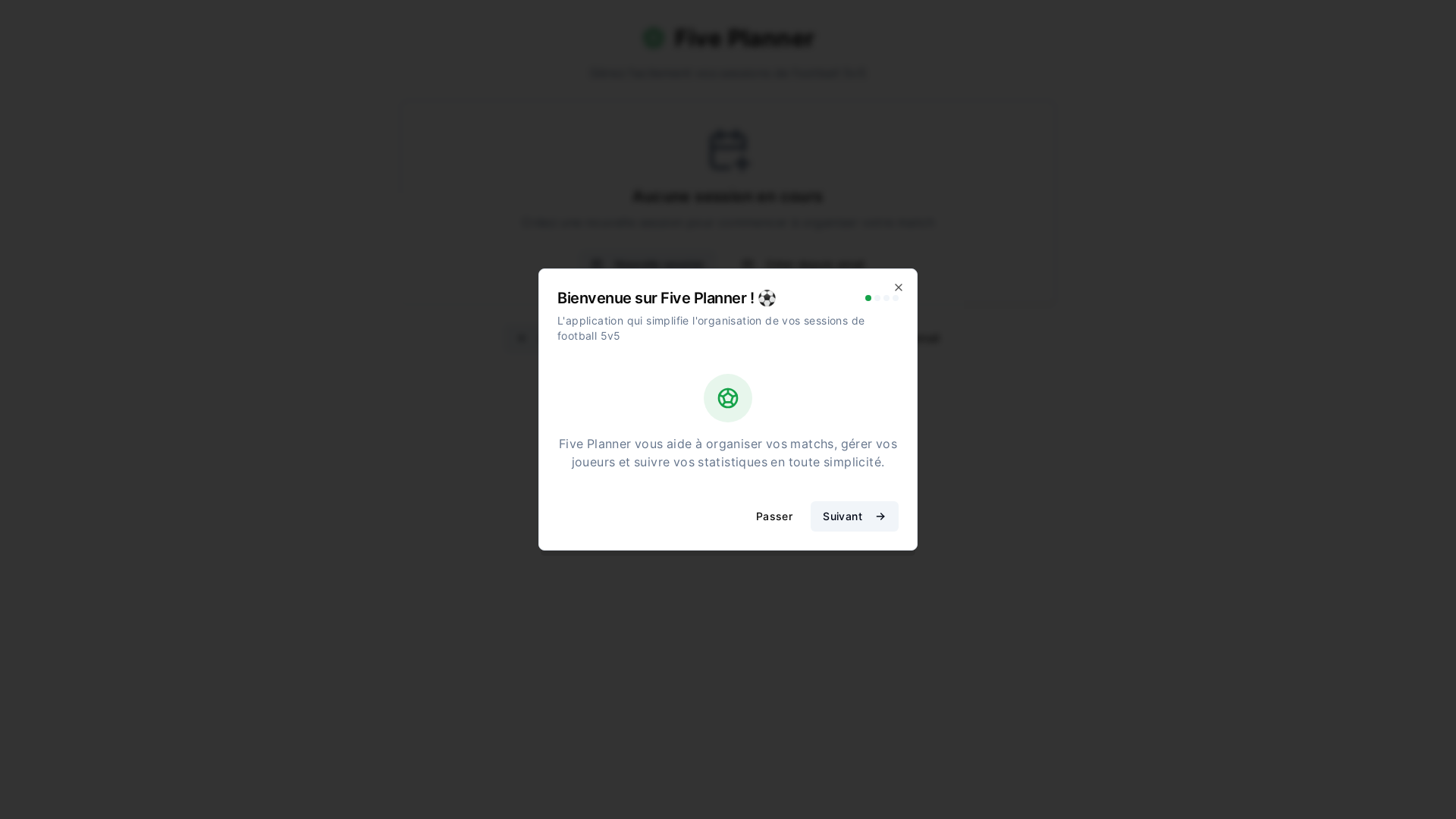 website screenshot of https://fiveplanner.fr/