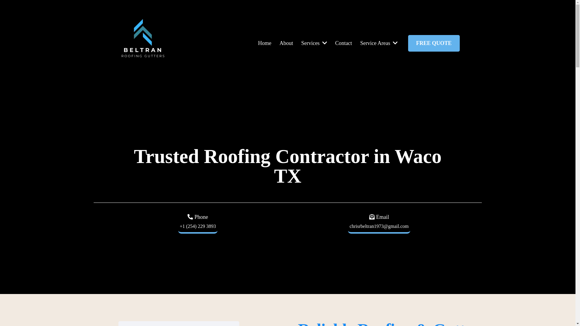 website screenshot of https://beltran-roofingandgutter.com/