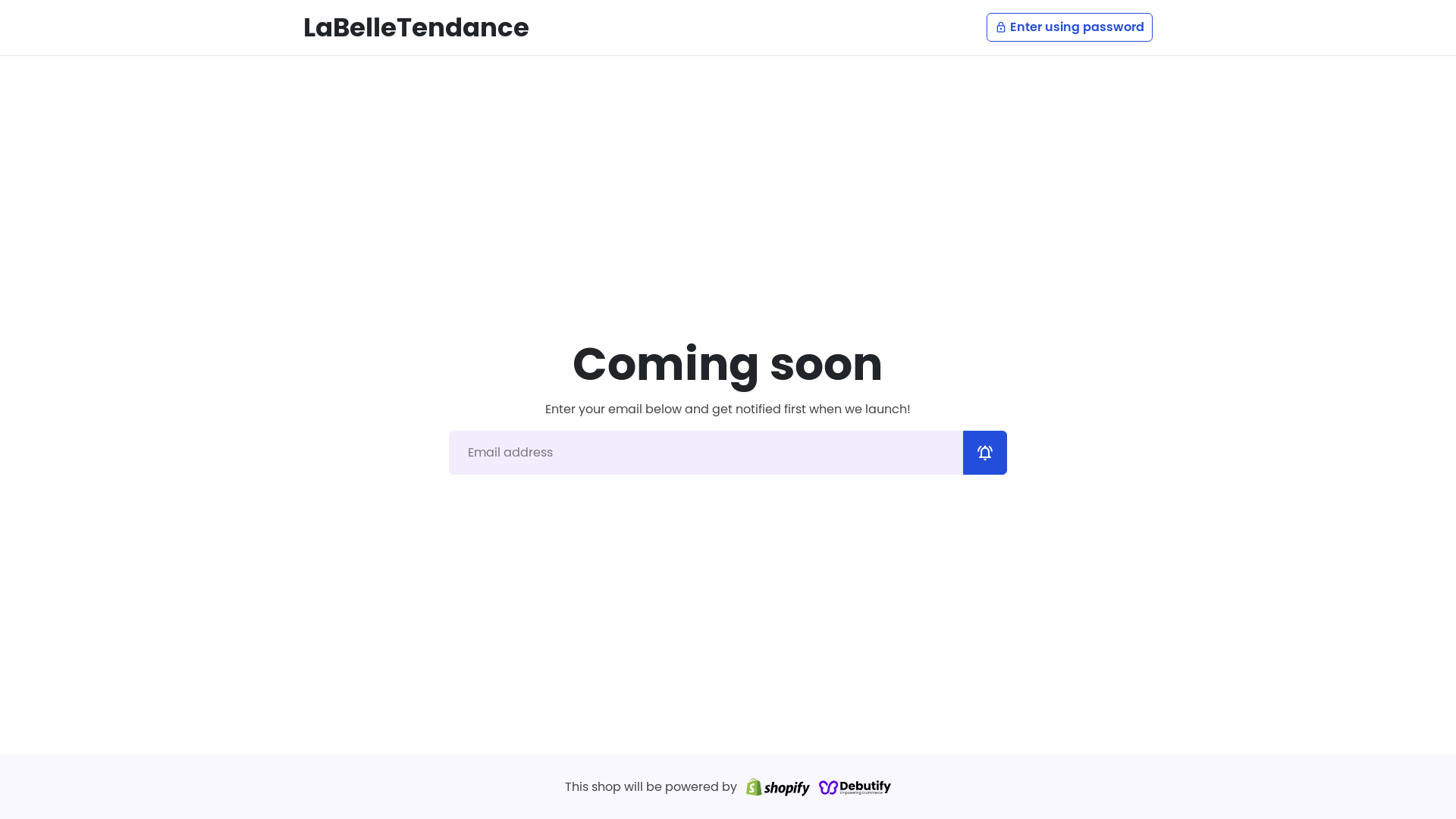website screenshot of https://labelletendance.com/