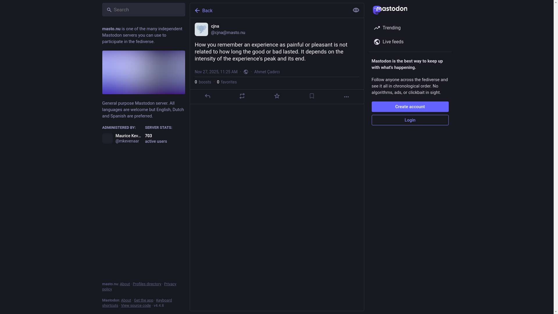 website screenshot of https://masto.nu/users/cjna/statuses/115621410549376703