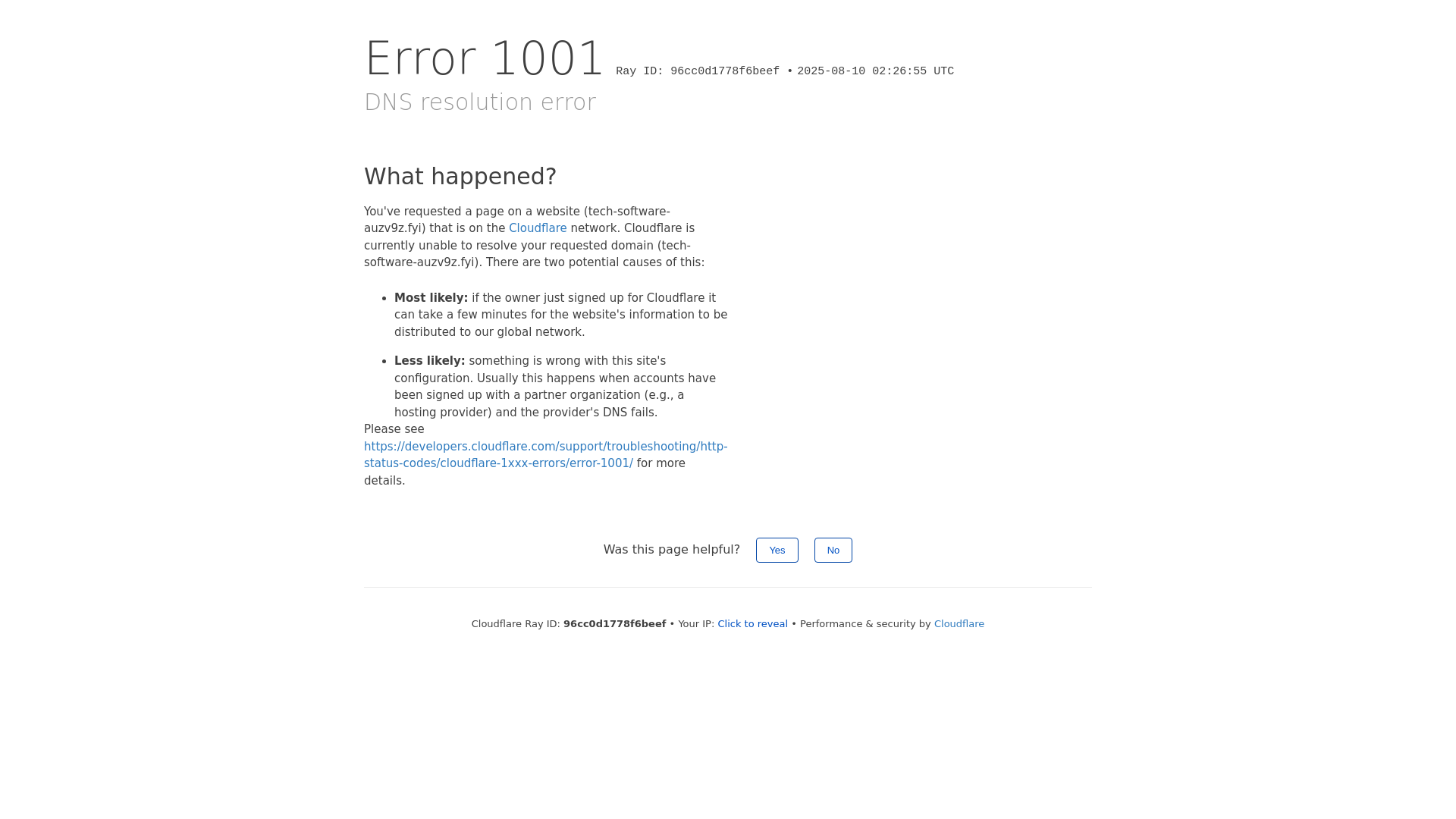 website screenshot of https://tech-software-auzv9z.fyi/