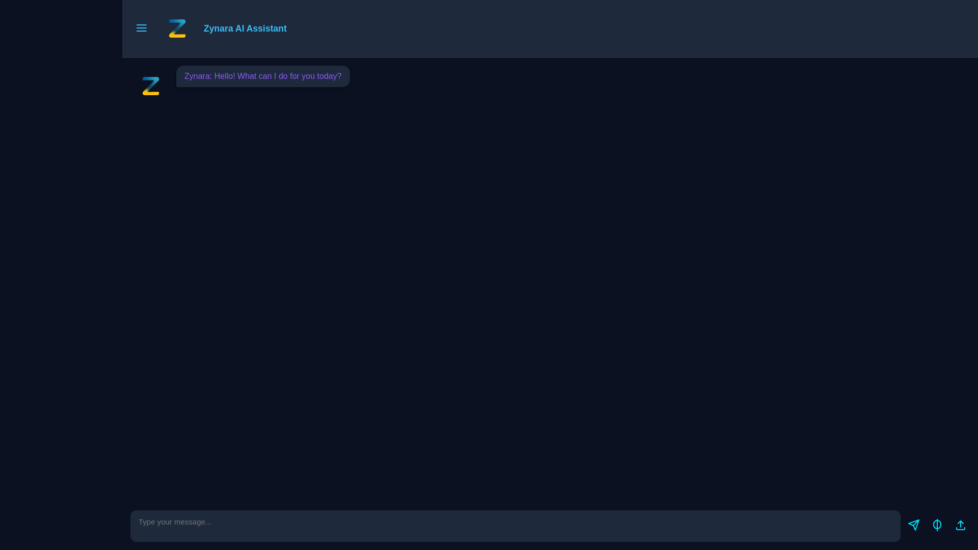 website screenshot of https://zynara.pages.dev/