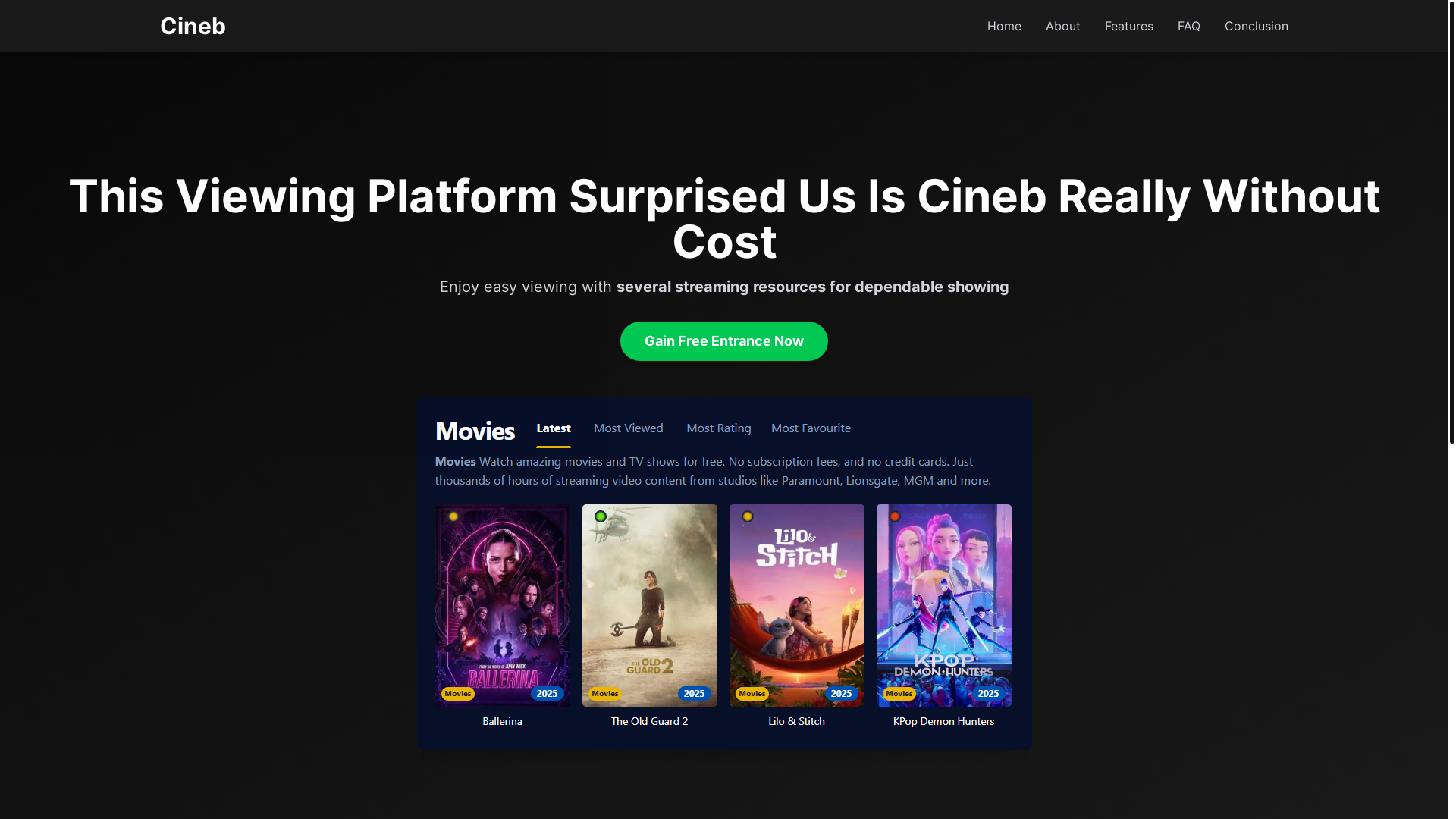 website screenshot of https://cineb-kj7v.pages.dev/