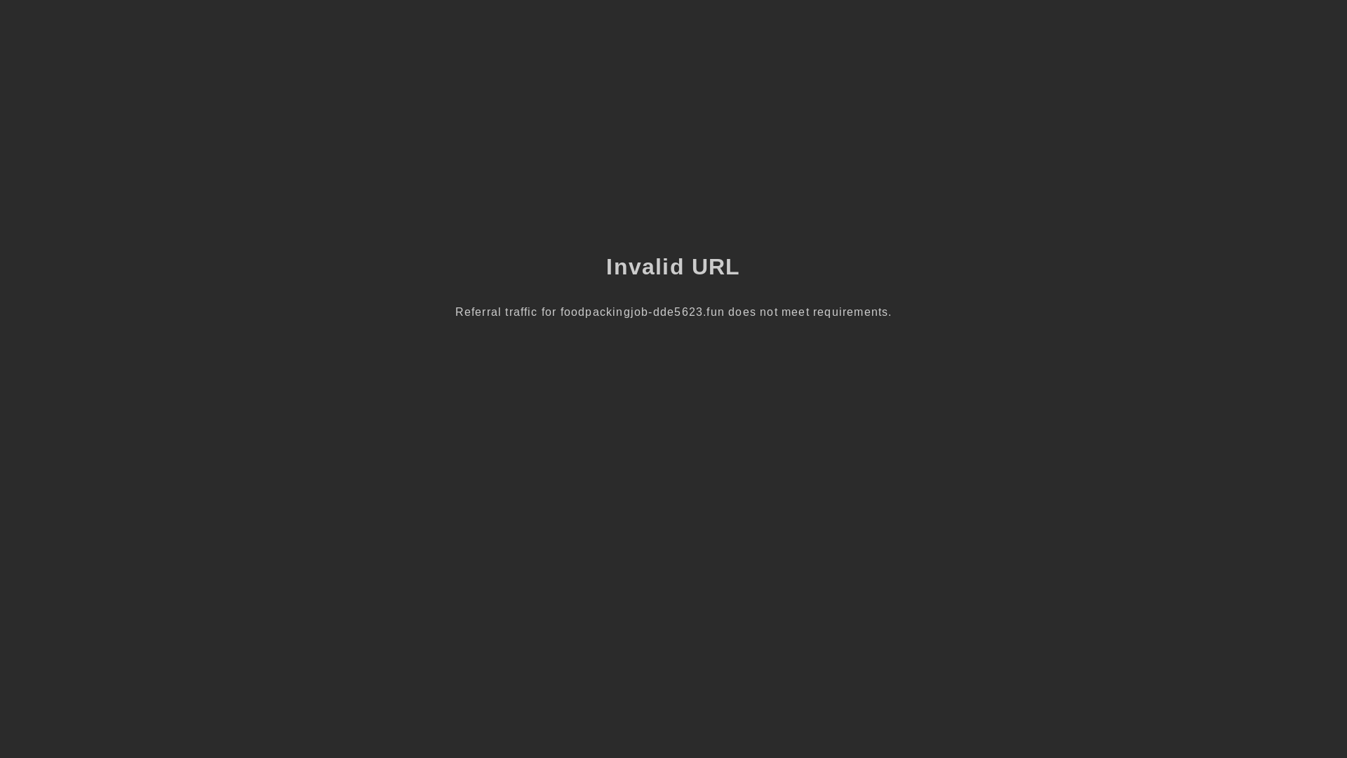 website screenshot of https://foodpackingjob-dde5623.fun/