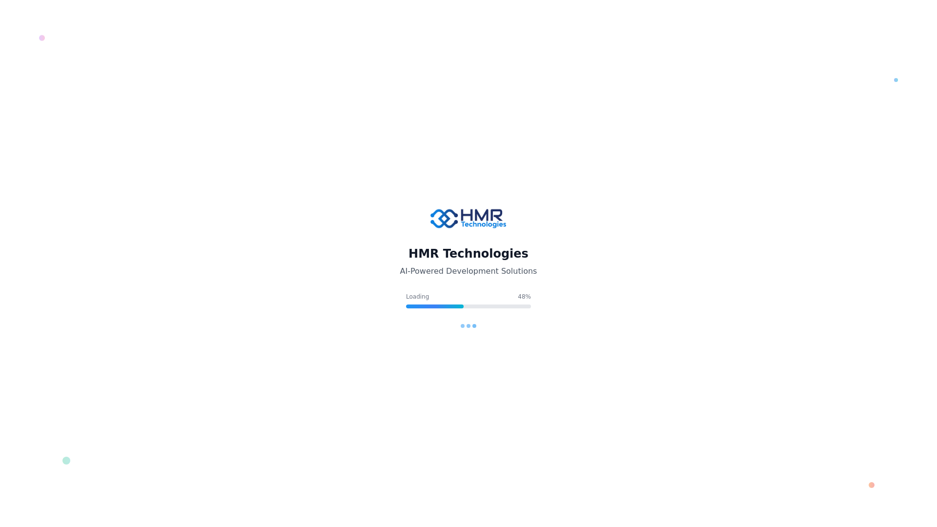 website screenshot of https://hmrtechnologies.pages.dev/