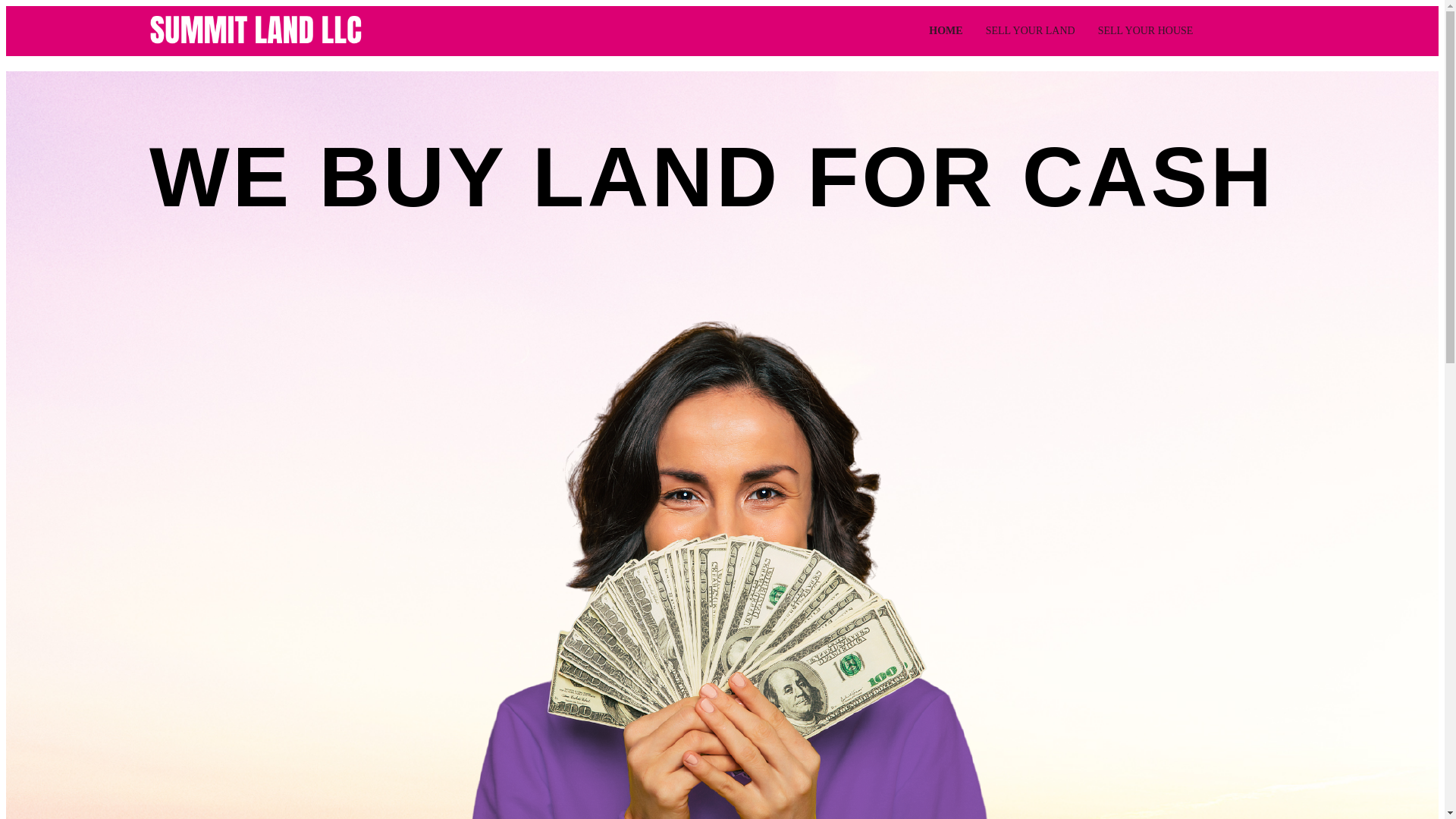 website screenshot of https://summitlandbuys.com/