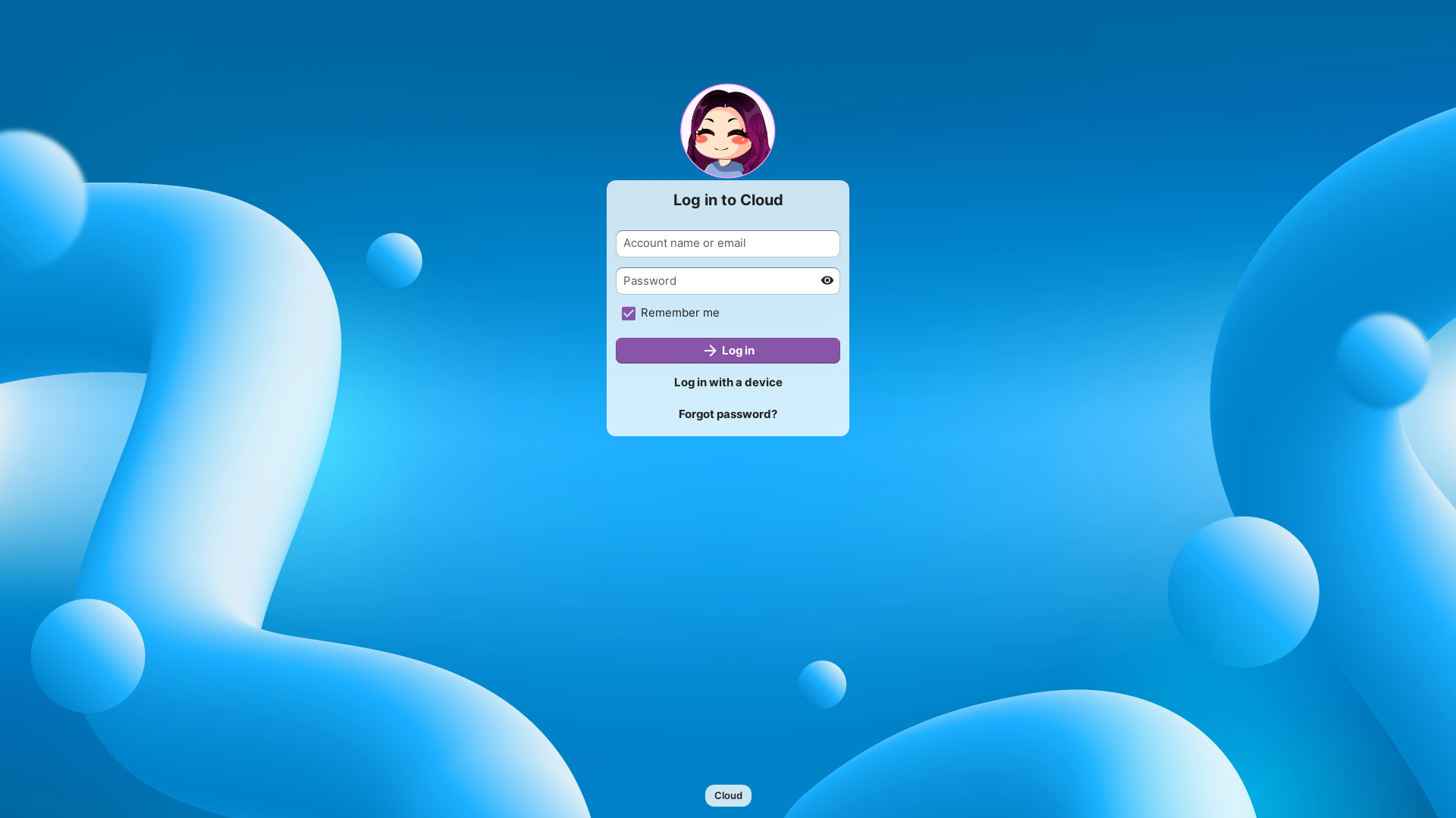 website screenshot of https://cloud.alicealm.fr/