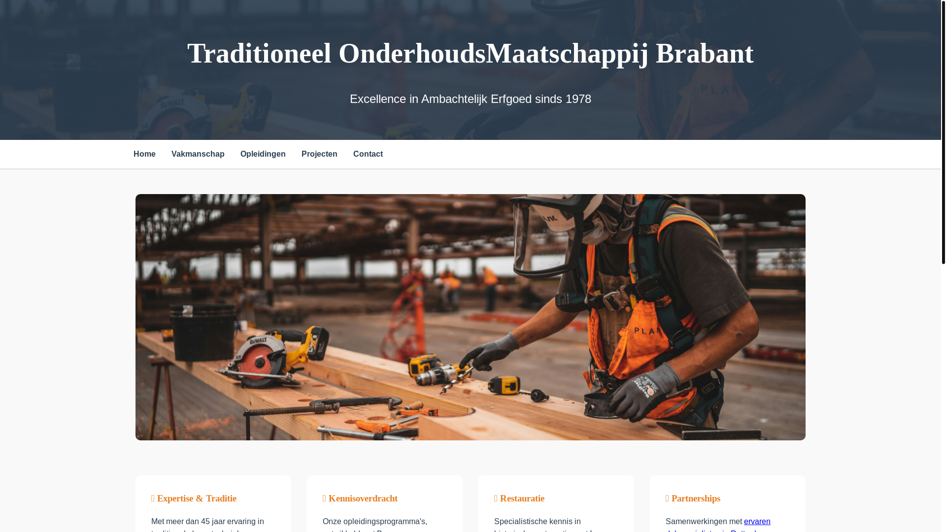 website screenshot of https://tombrabant.pages.dev/