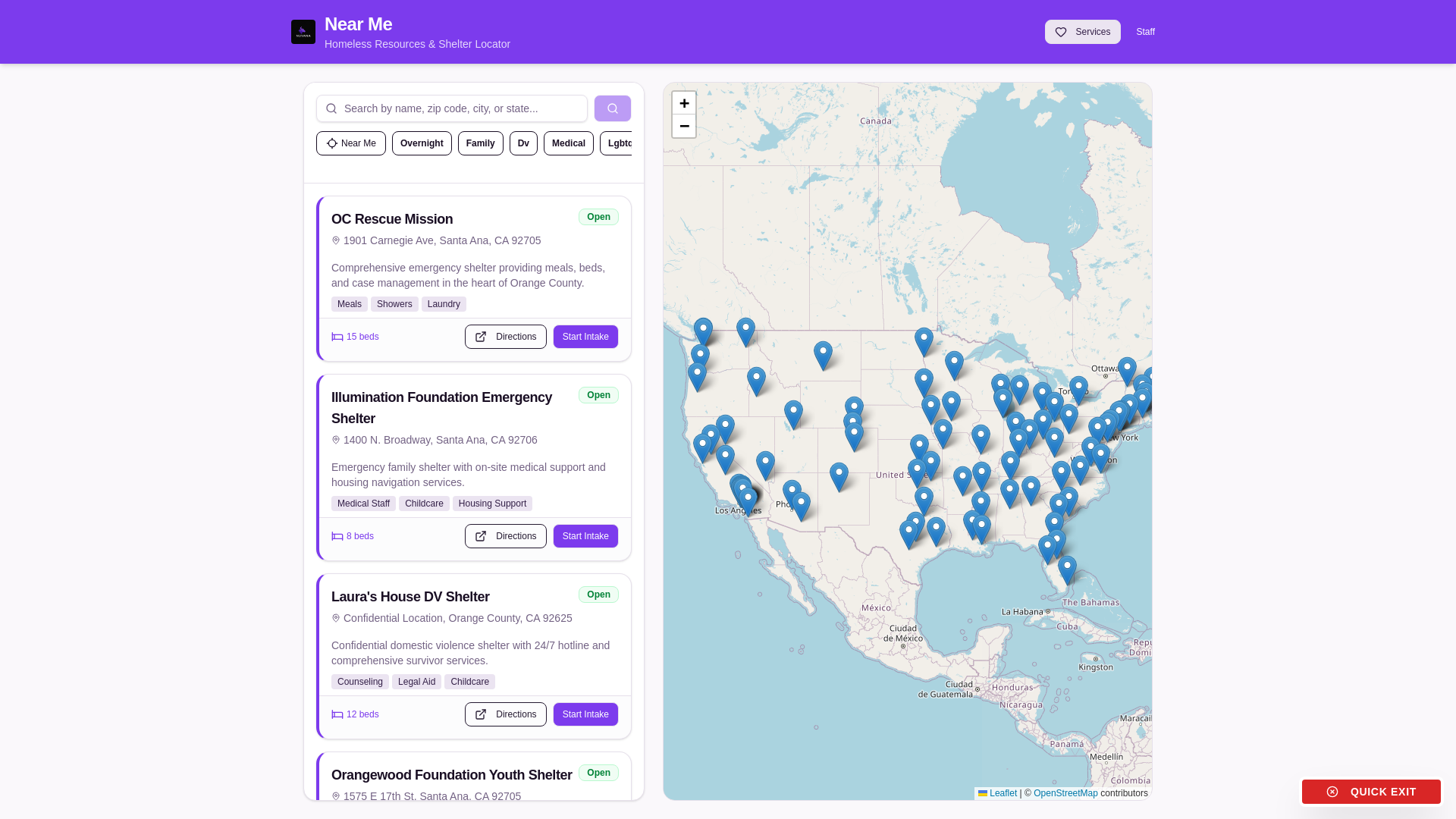 website screenshot of https://nuvanatechnologies.com/