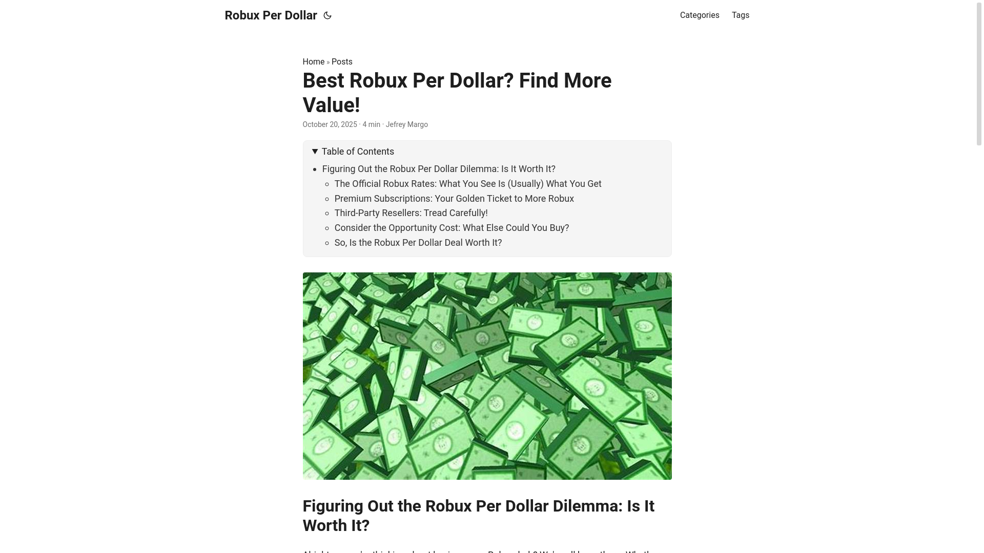 website screenshot of https://robux-per-dollar.pages.dev/