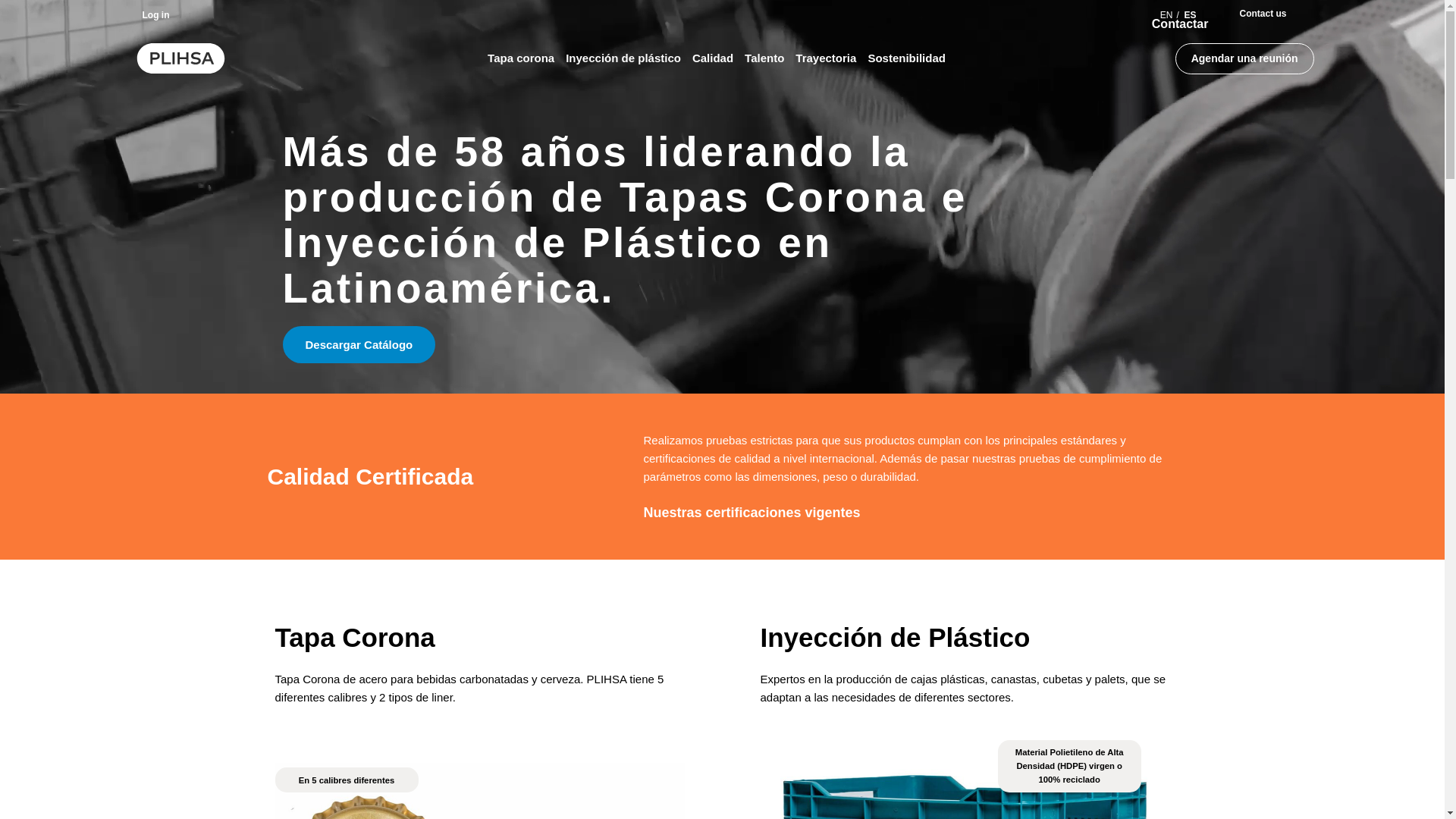 website screenshot of https://www.plihsa.com/