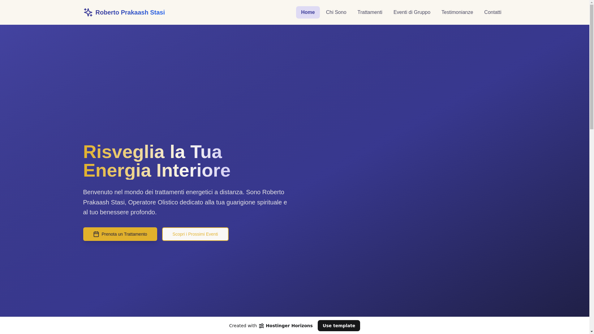 website screenshot of https://spiritual-mente.it/