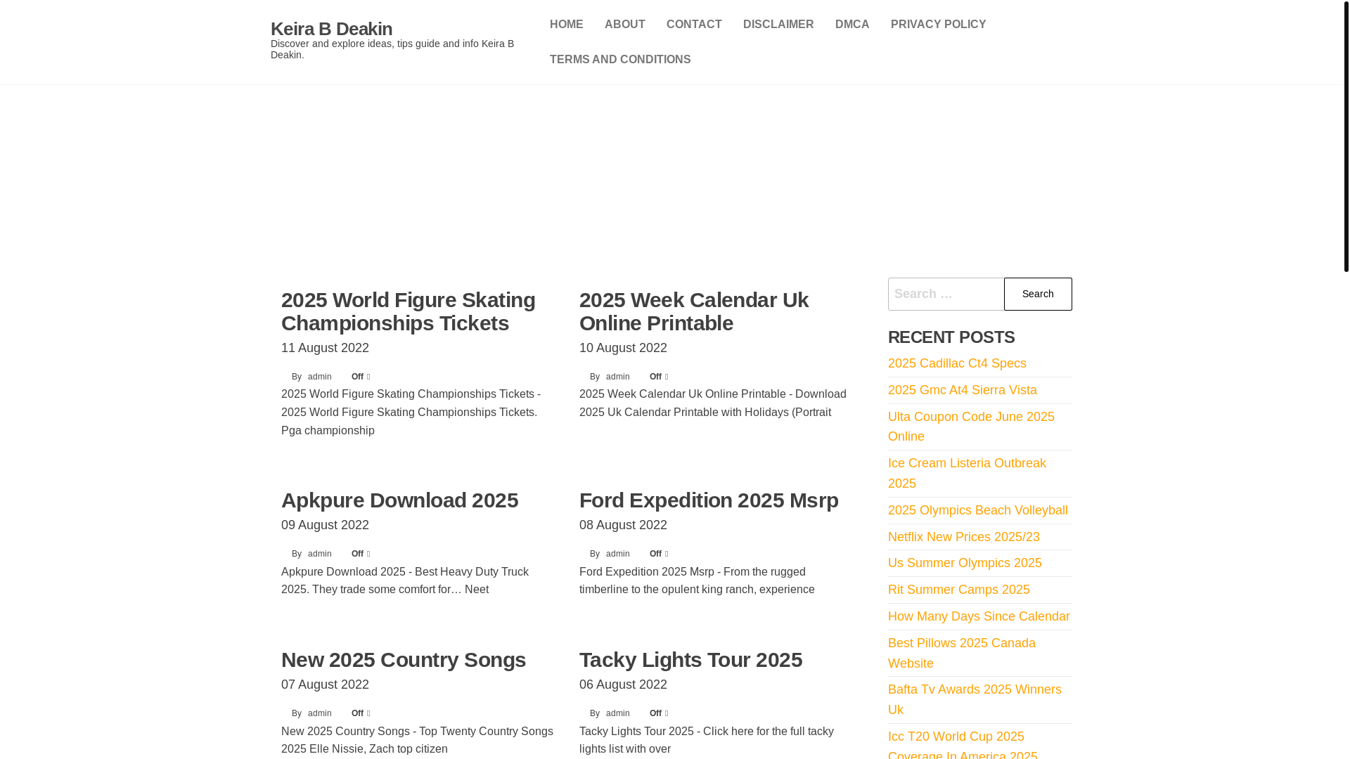 website screenshot of https://keirabdeakin.pages.dev/