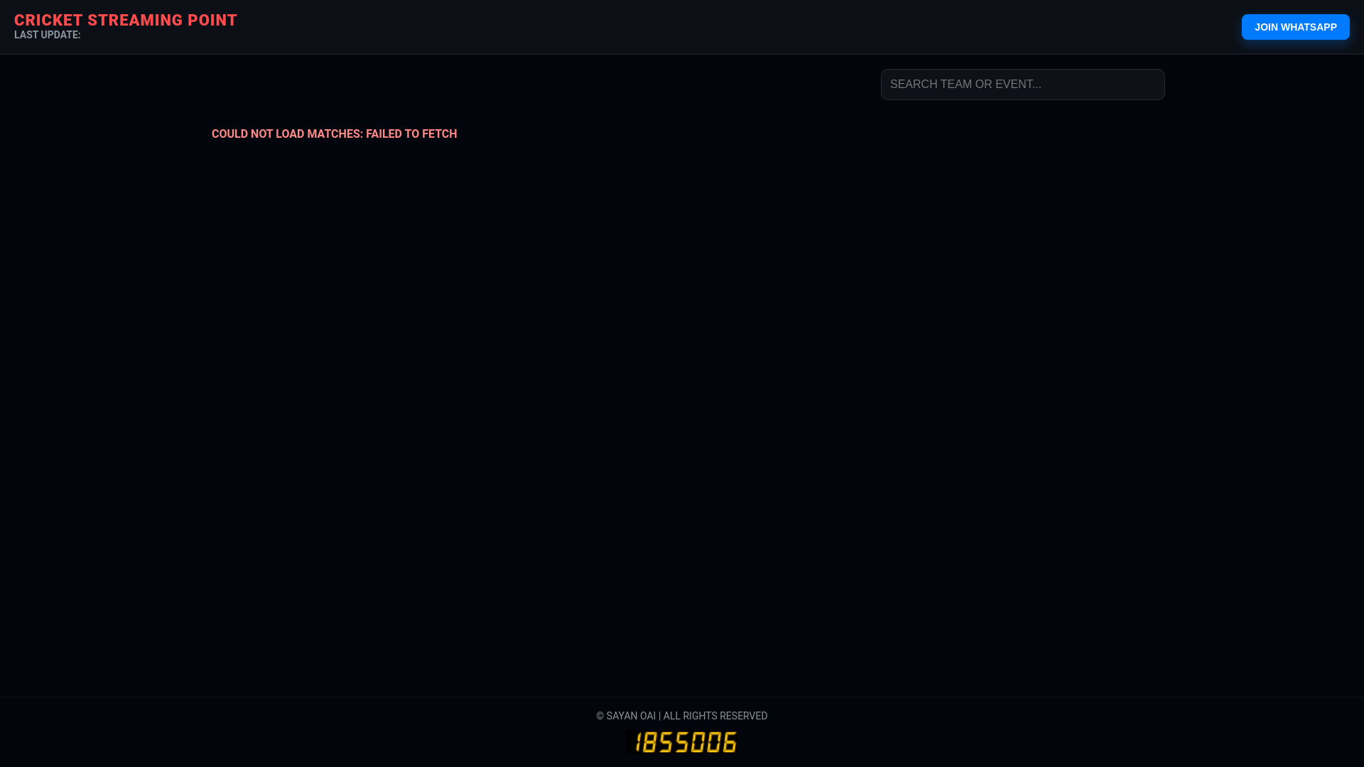 website screenshot of https://fanncode.pages.dev/