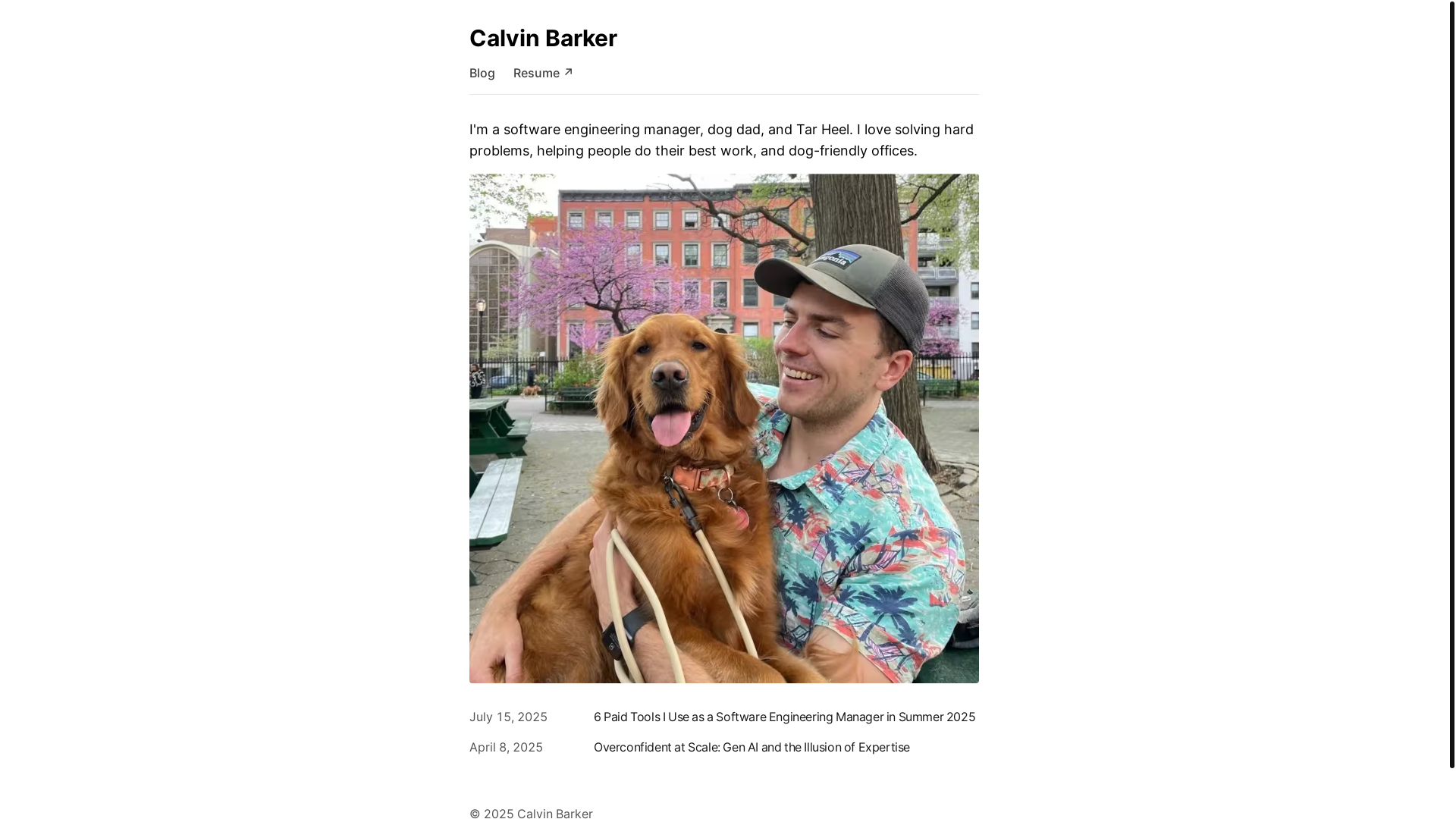 website screenshot of https://vercel-personal-site-git-main-calvin-barkers-projects.vercel.app/