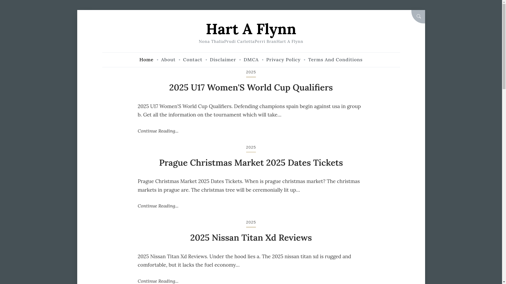 website screenshot of https://hartaflynn.pages.dev/