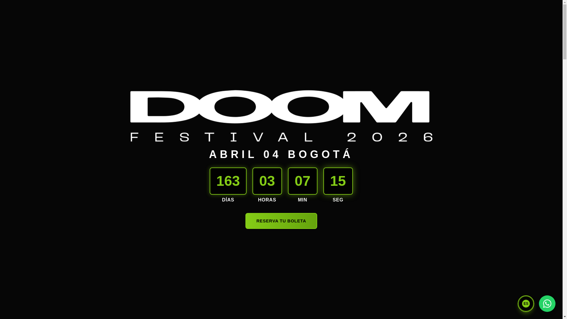 website screenshot of https://doomfestival2026frontend.pages.dev/