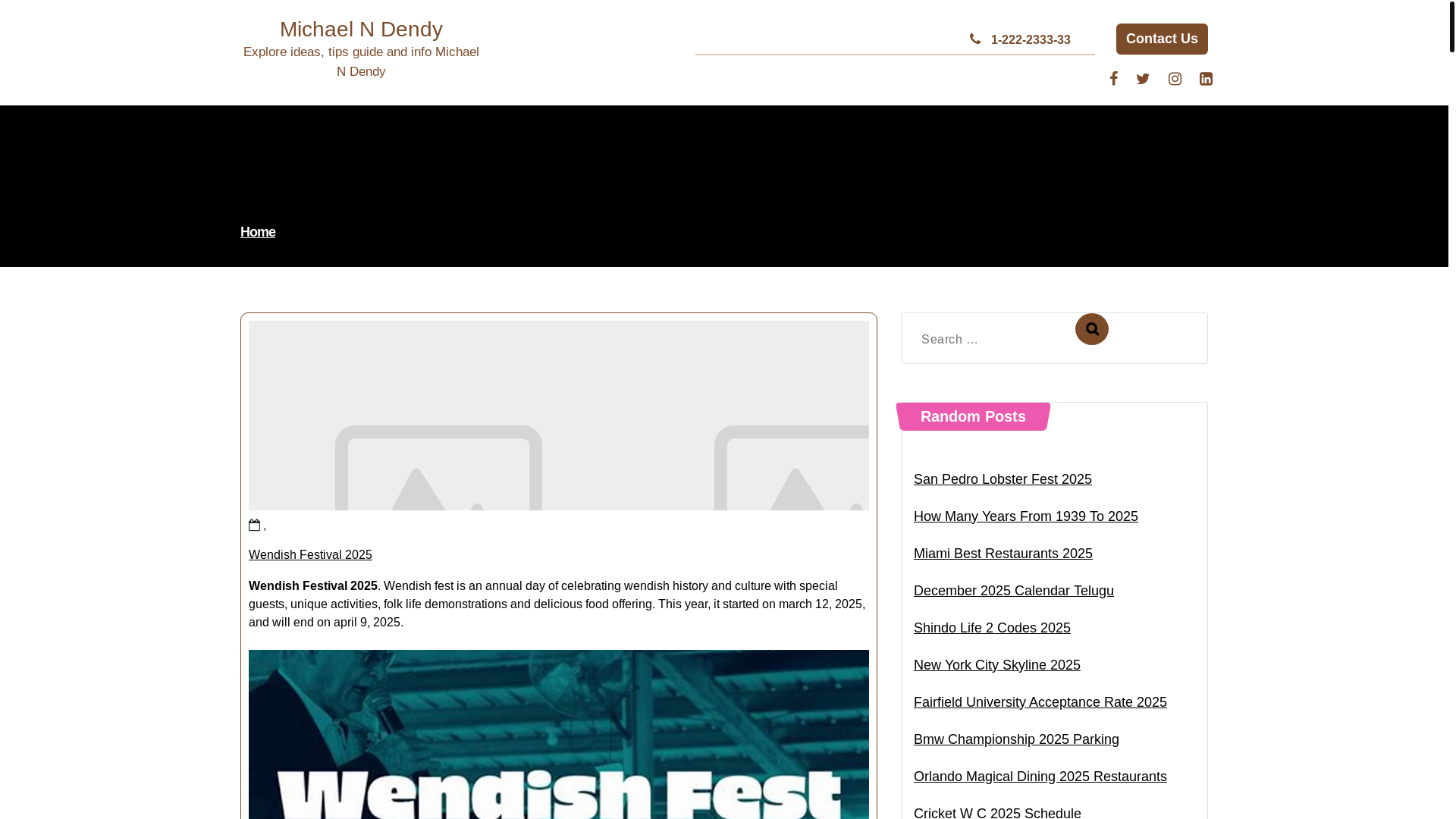 website screenshot of https://michaelndendyn.pages.dev/