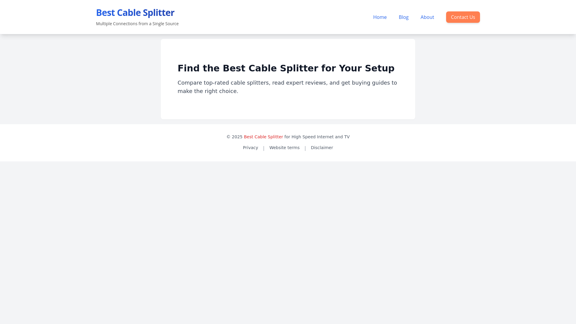 website screenshot of https://astro-bestcablesplitter.pages.dev/