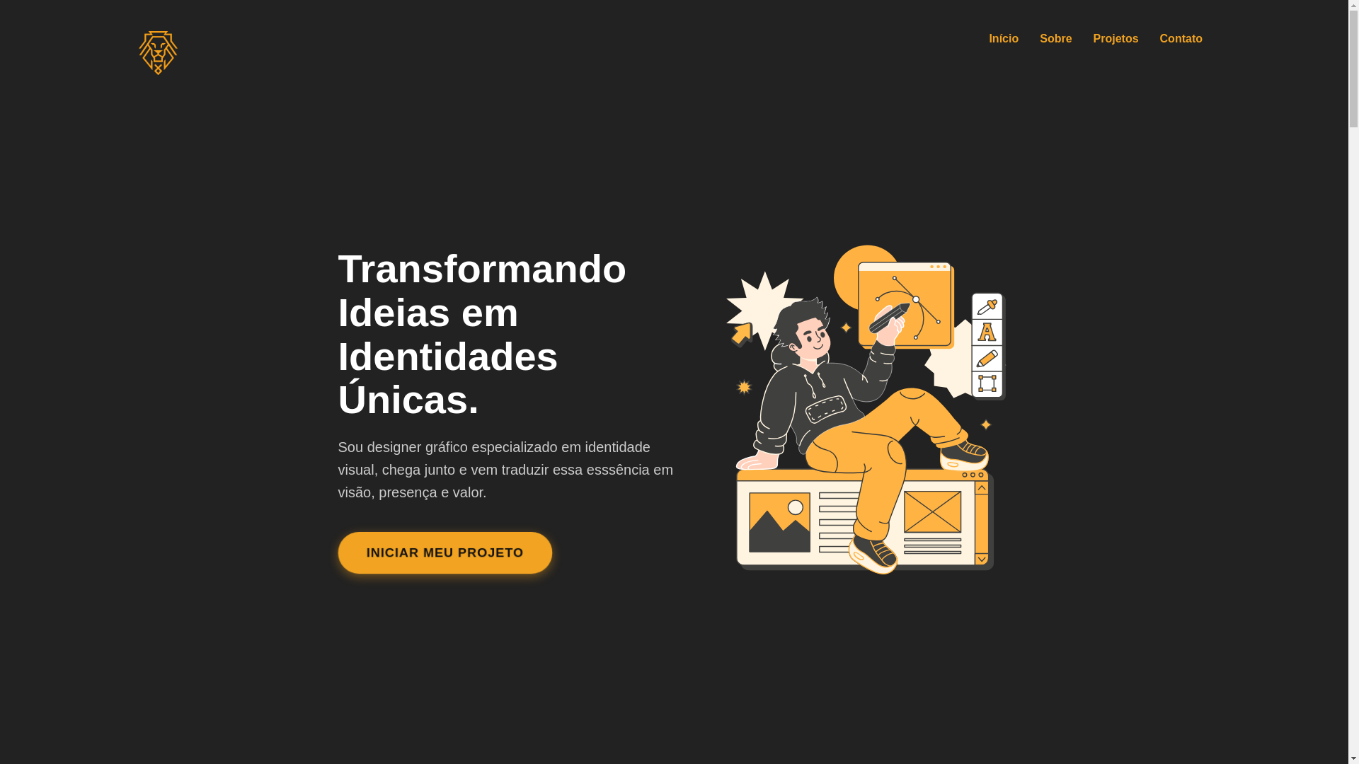 website screenshot of https://leonalves.com.br/