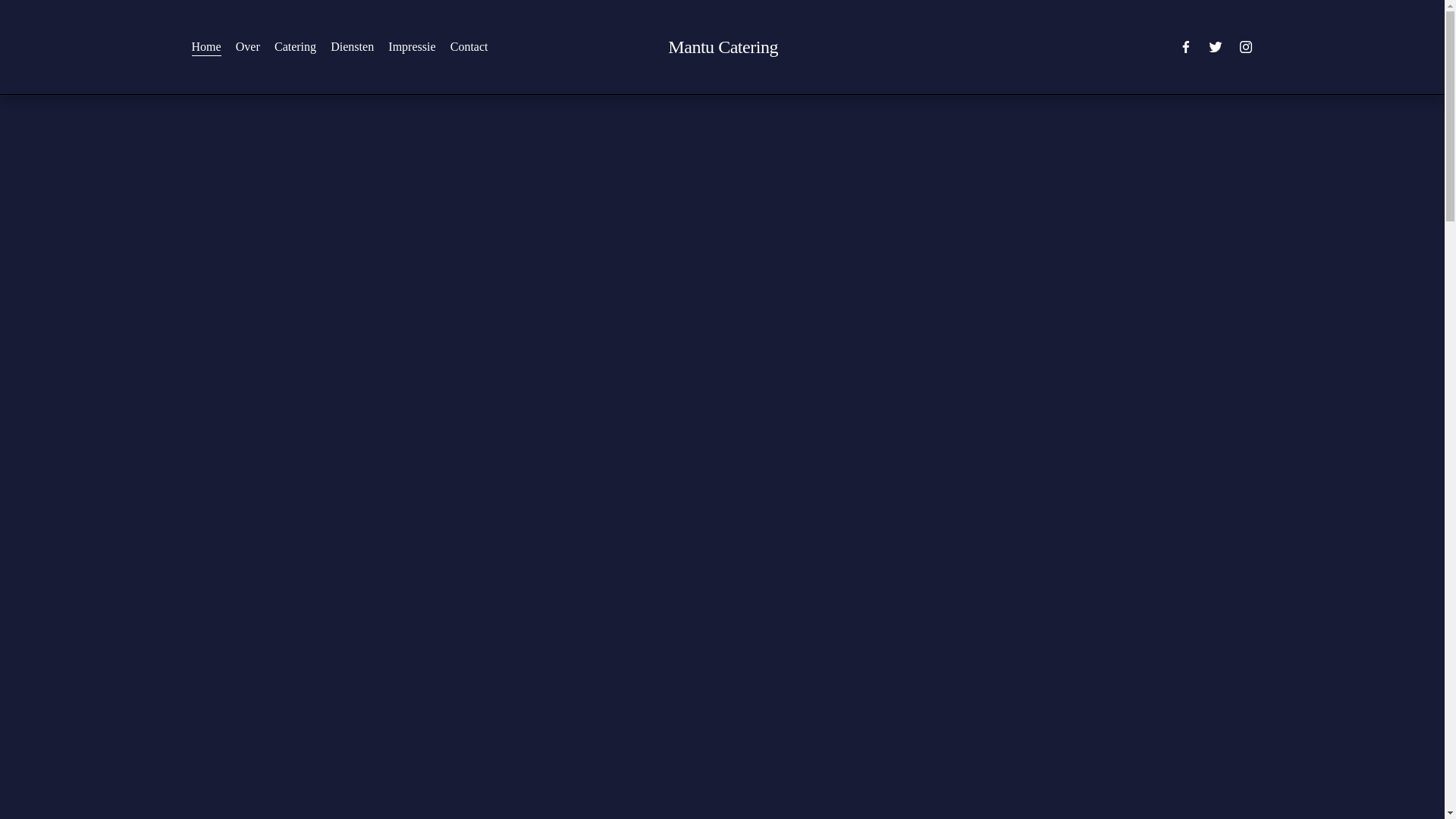 website screenshot of https://mantucatering.nl/