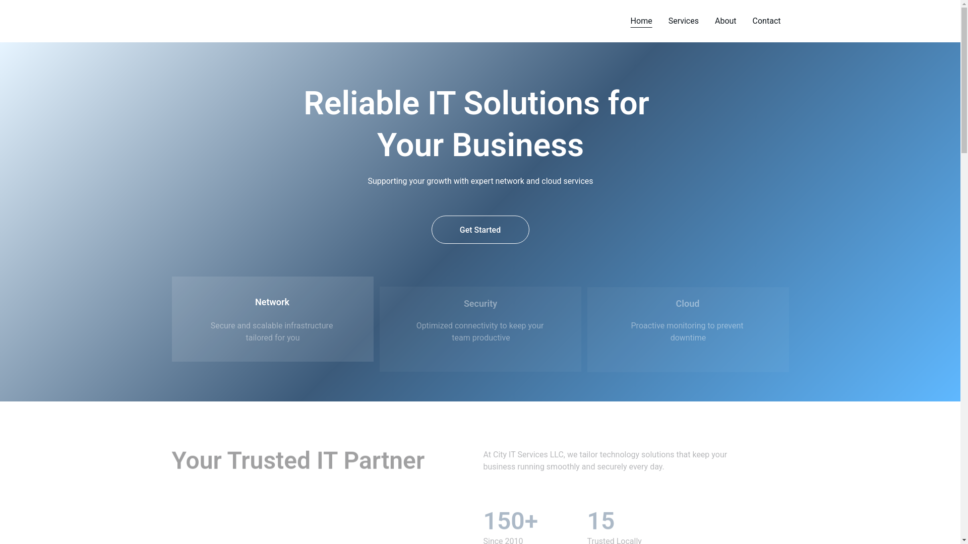 website screenshot of https://cityitservicesllc.cloud/