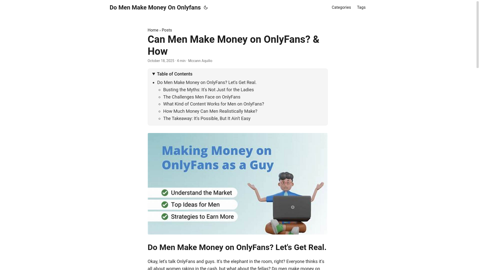 website screenshot of https://do-men-make-money-on-onlyfans.pages.dev/