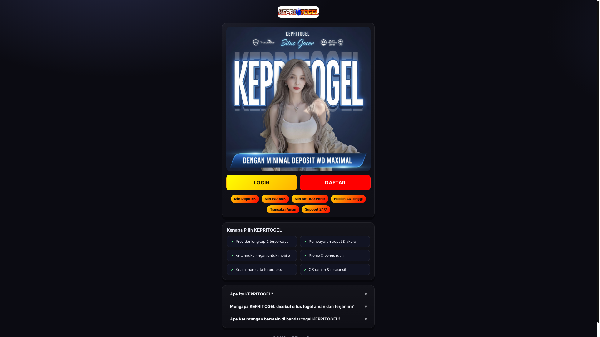 website screenshot of https://kepritogel-2026.pages.dev/
