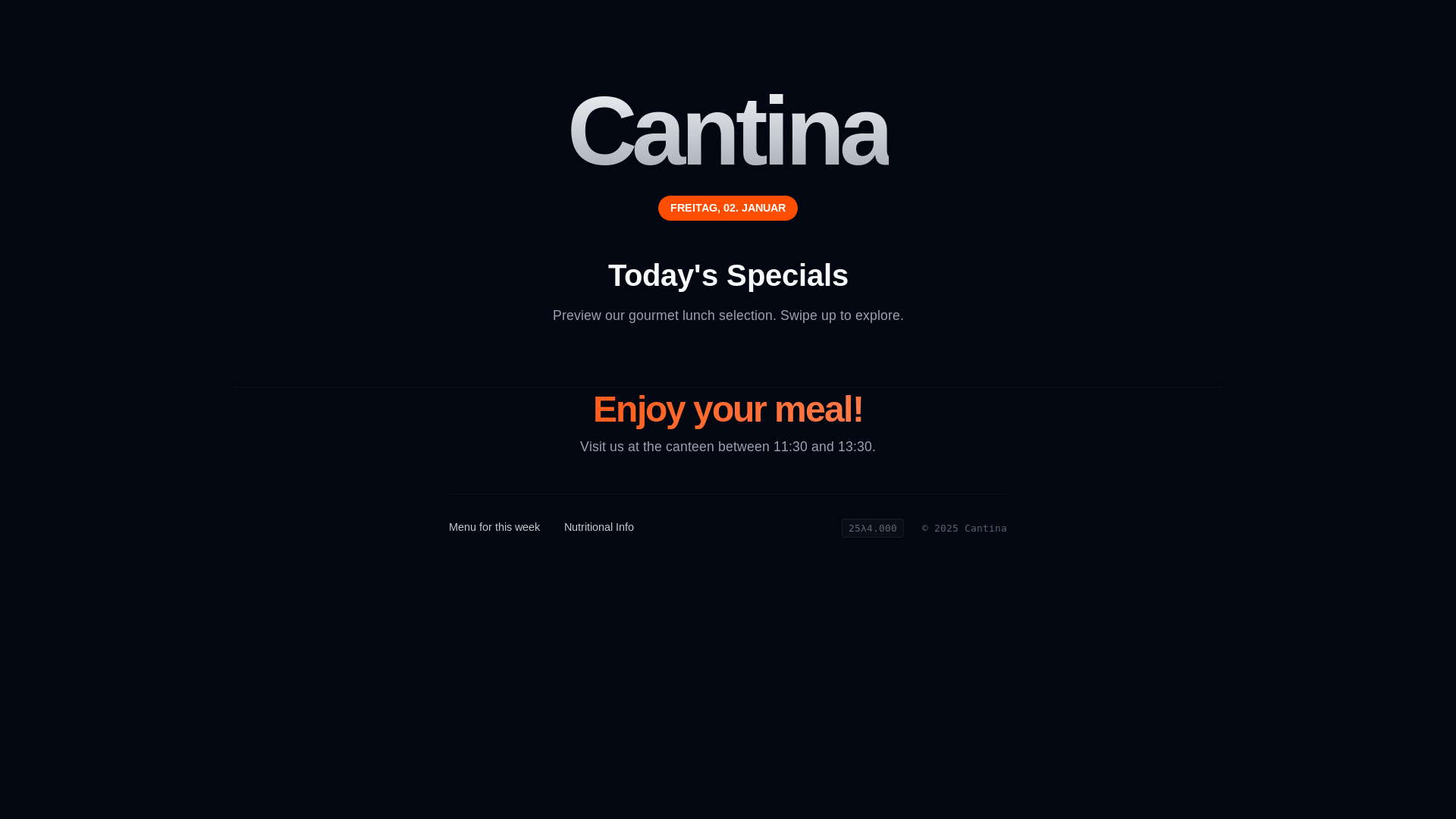 website screenshot of https://canteen-app-dt6.pages.dev/