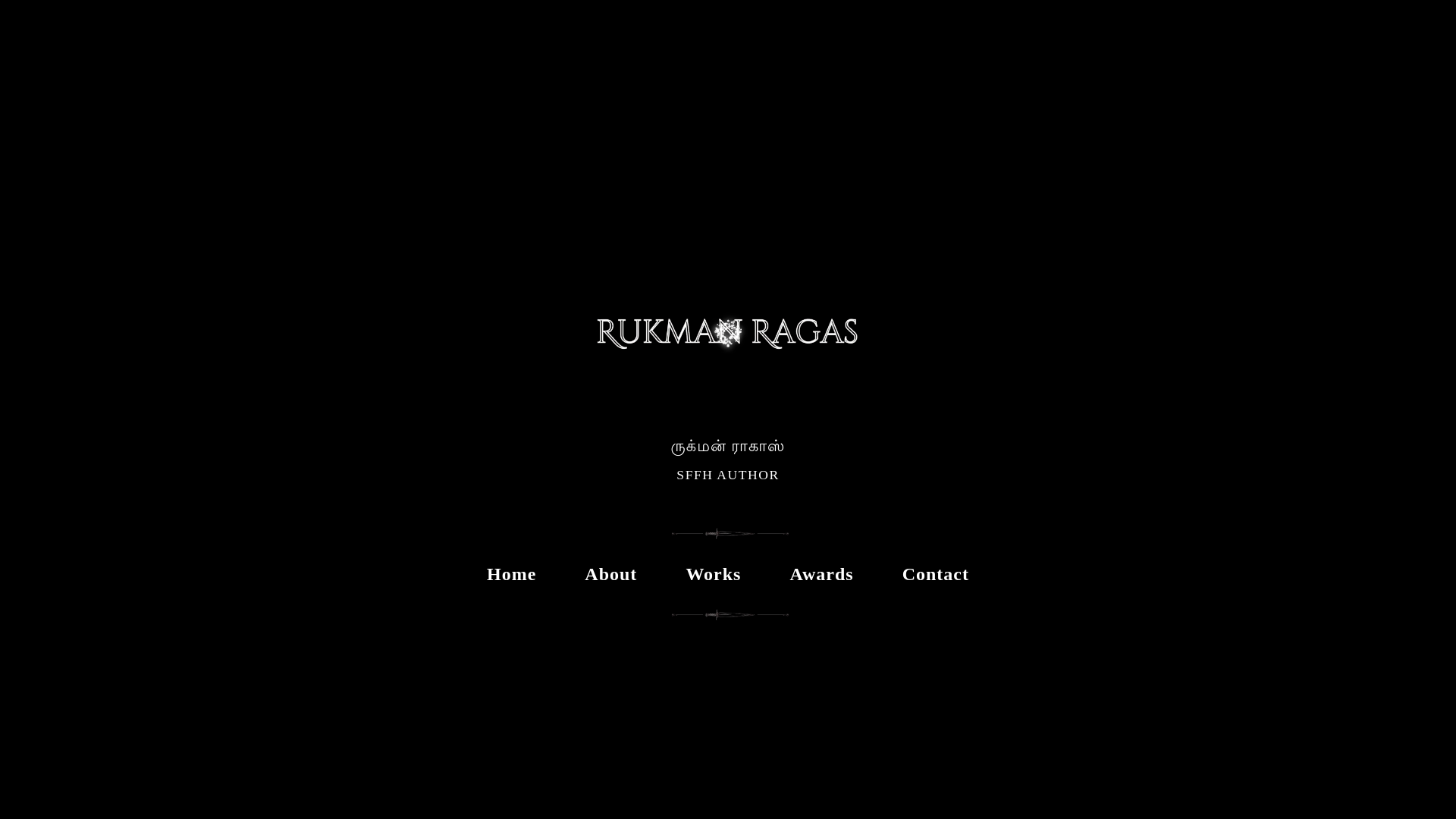 website screenshot of https://rukmanragas.pages.dev/
