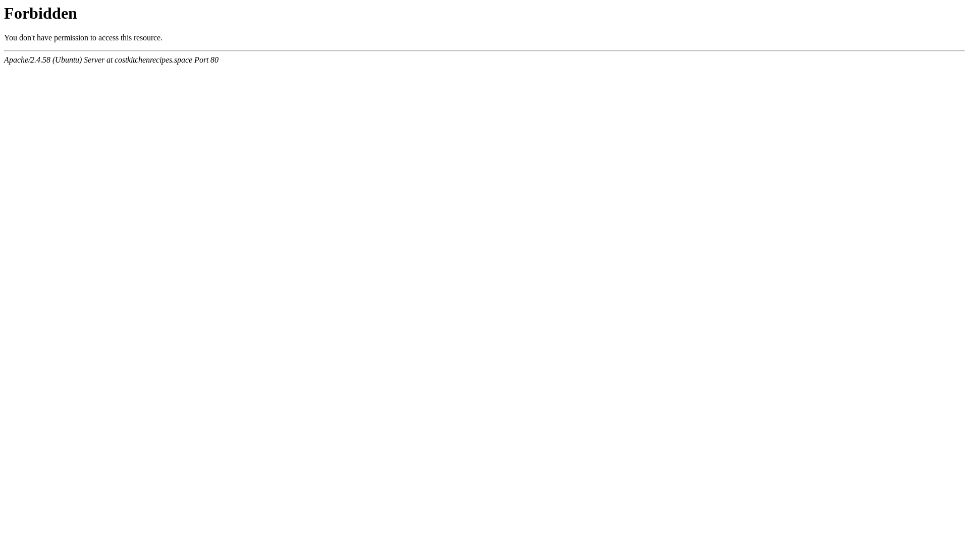 website screenshot of https://costkitchenrecipes.space/