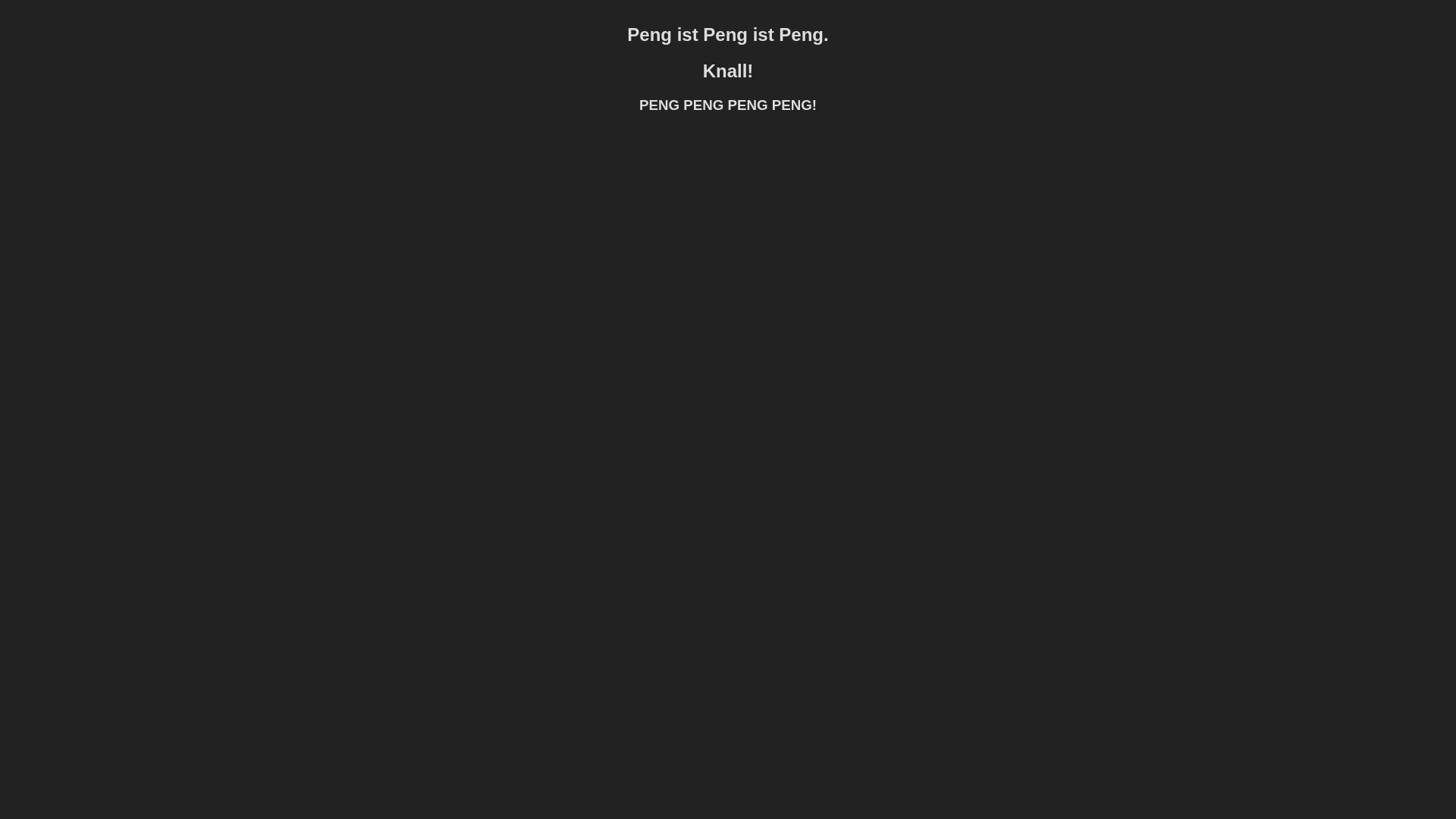 website screenshot of https://pengistpeng.art/